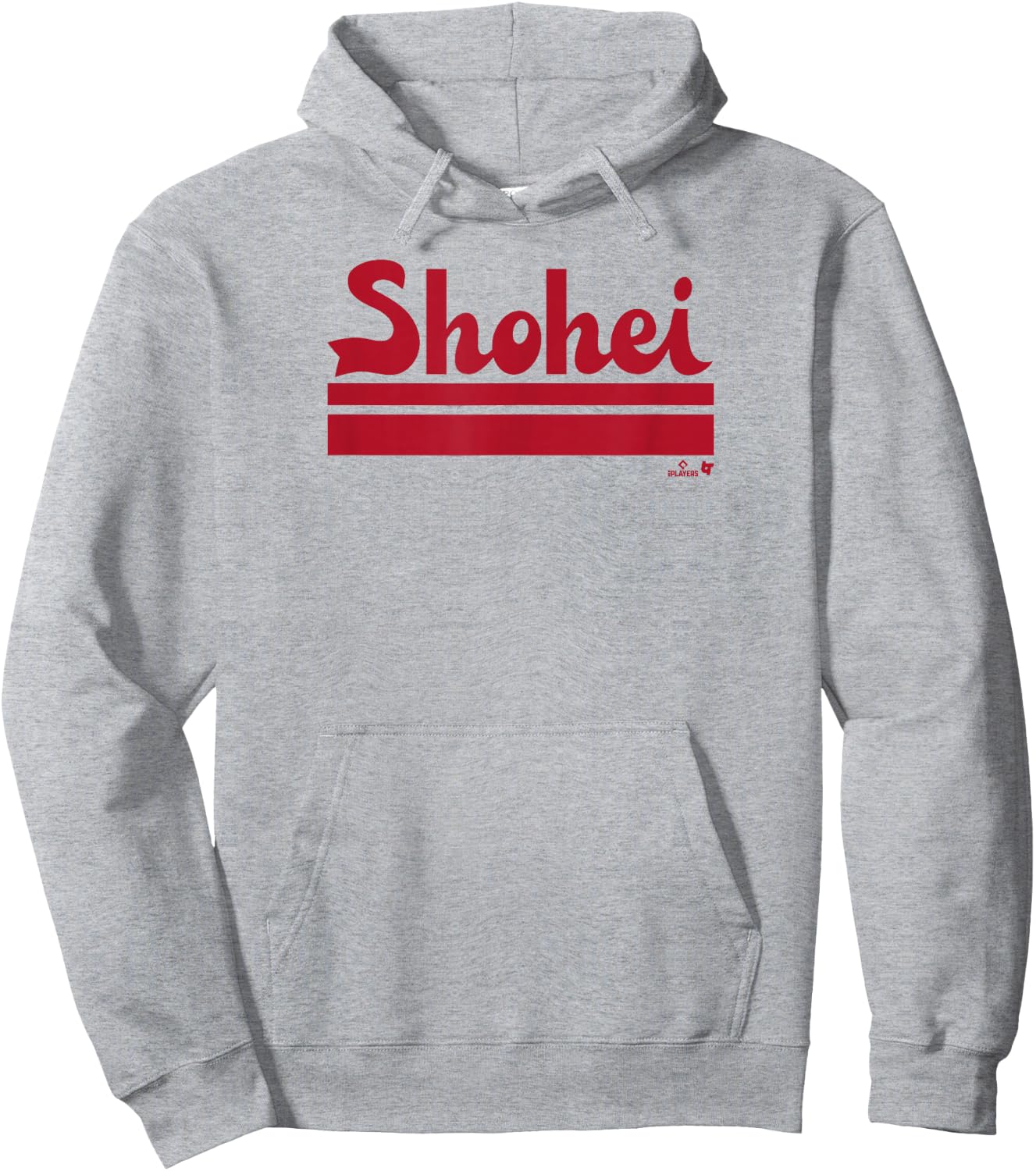 Shohei Ohtani: LA Text - Los Angeles Baseball Hoodie - Hoodie | Ash