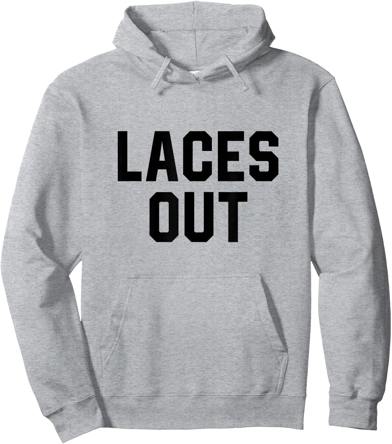 Laces Out Funny Football Camp Laces Out Hoodie - Hoodie | Ash