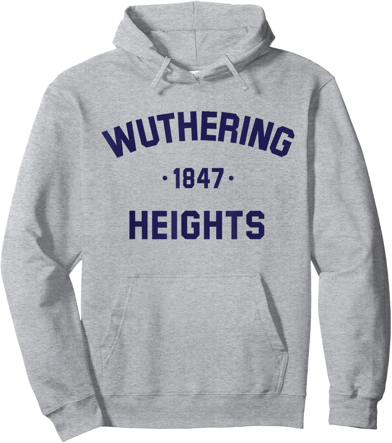 Wuthering Heights by Emily Bronte - Booklover Hoodie - Hoodie | Ash