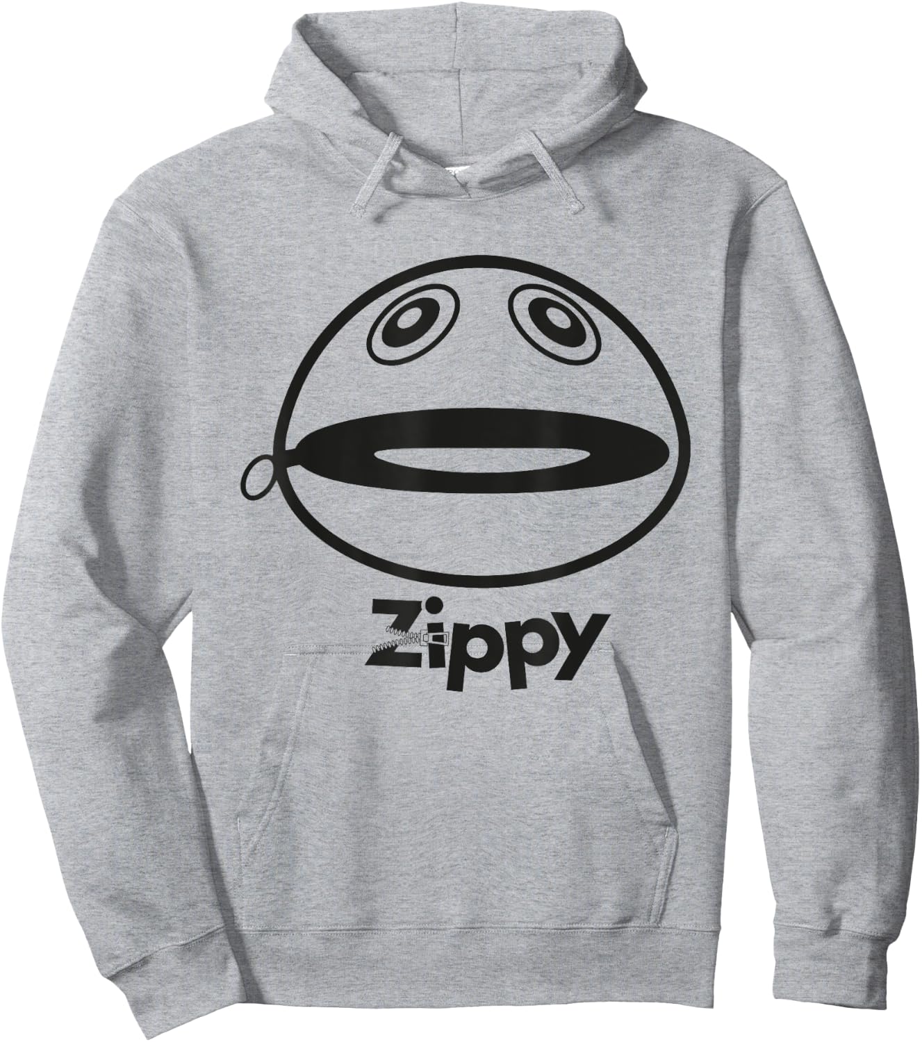 Rainbow Zippy Unzipped Hoodie - Hoodie | Ash