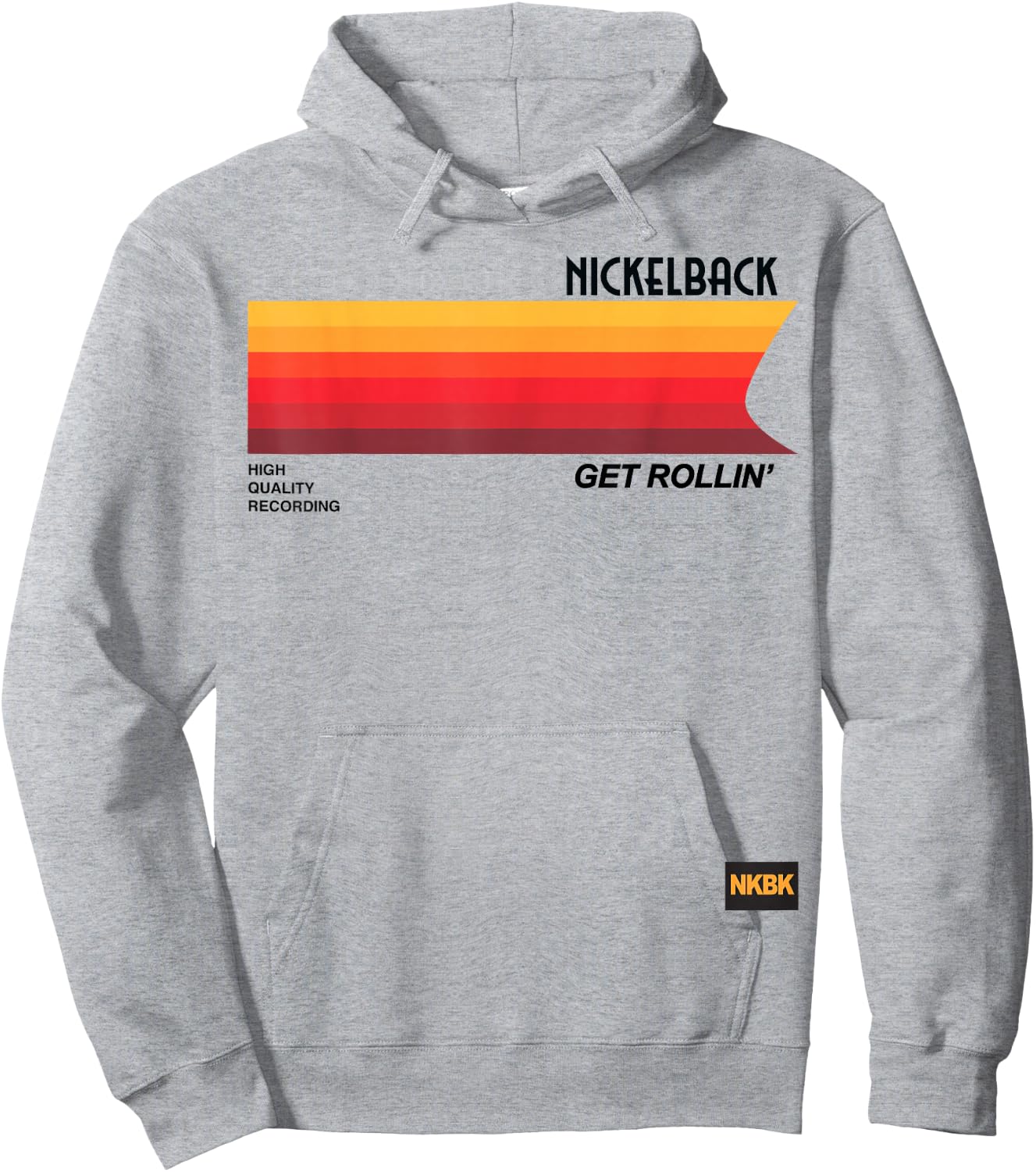 Nickelback VHS Vintage Hoodie - Hoodie | Ash