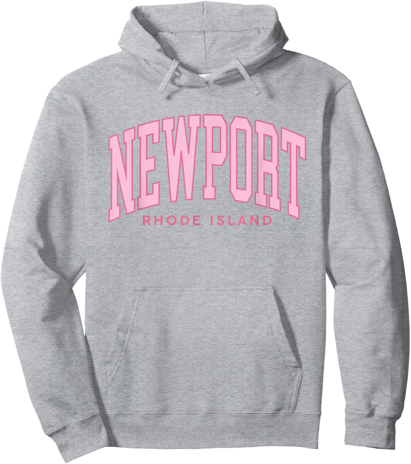 Vintage Newport Rhode Island Retro preppy girls Hoodie - Hoodie | Ash