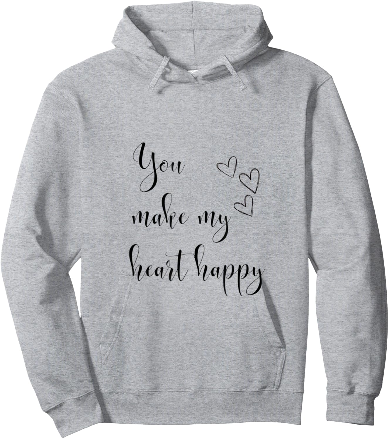 You make my heart happy Hoodie - Hoodie | Ash