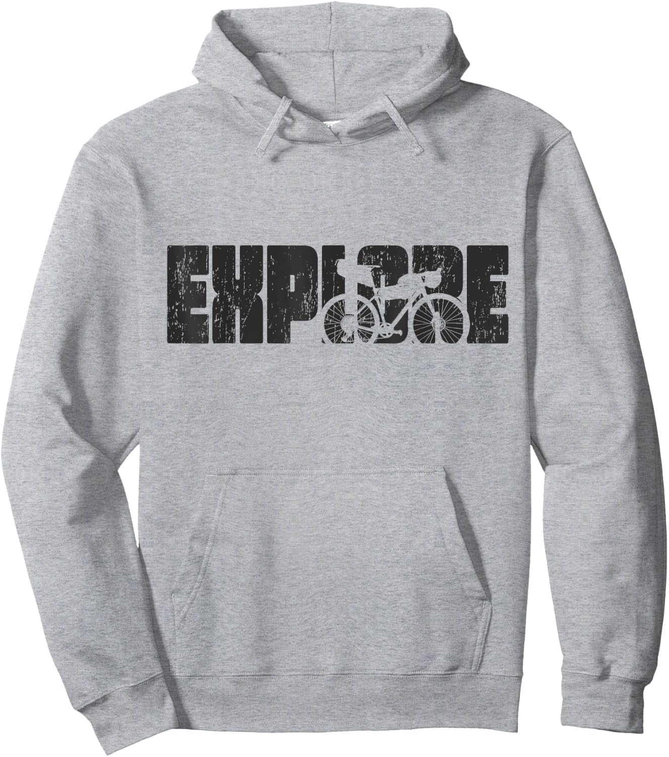 Explore - Gravel Bike Hoodie - Hoodie | Ash