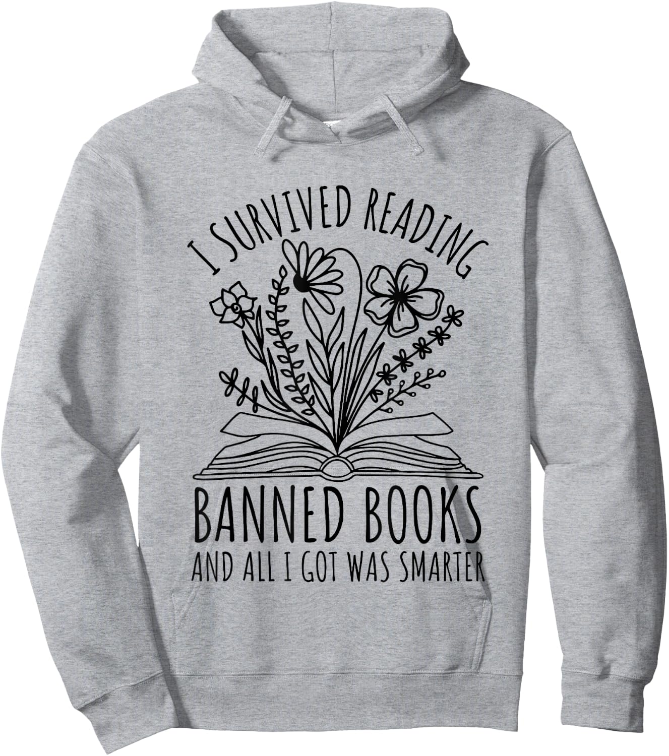 I Survived Reading Banned Books Reading I Read banned books Hoodie - Hoodie | Ash
