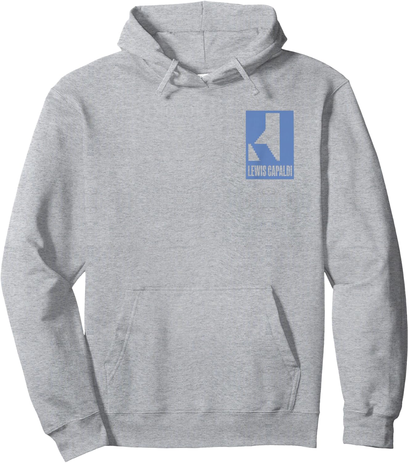 Lewis Capaldi – Stairs Pocket Hit On Pink Hoodie - Hoodie | Ash
