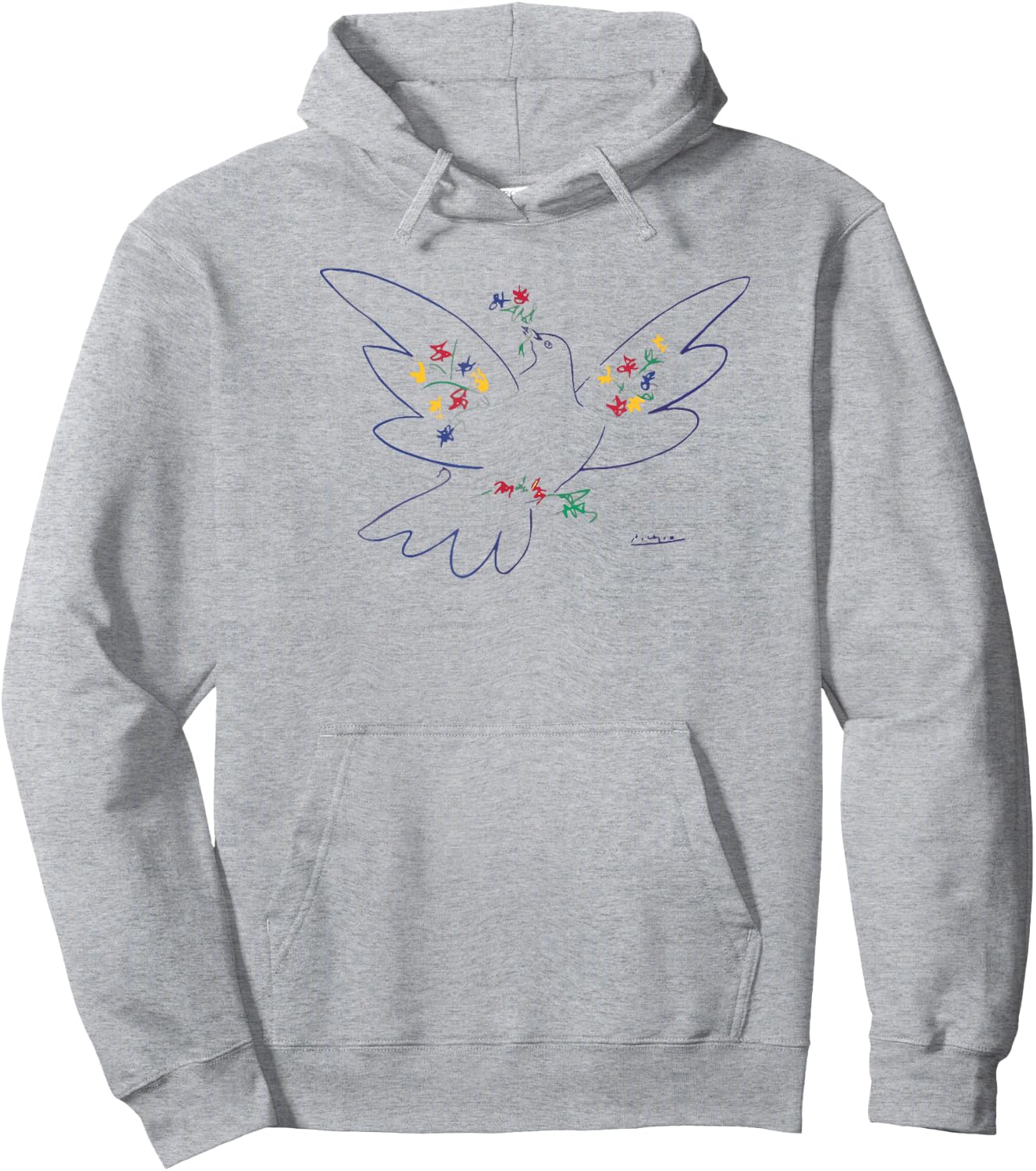 Dove of Peace Hoodie - Hoodie | Ash
