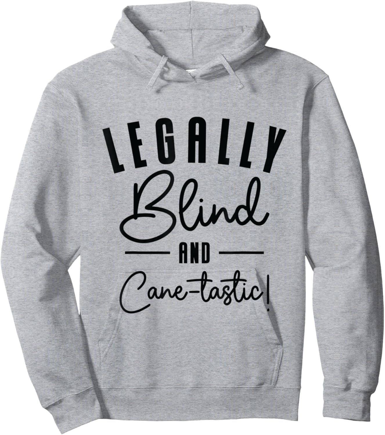Braille Blind Blindness Awareness Visually Impaired Hoodie - Hoodie | Ash