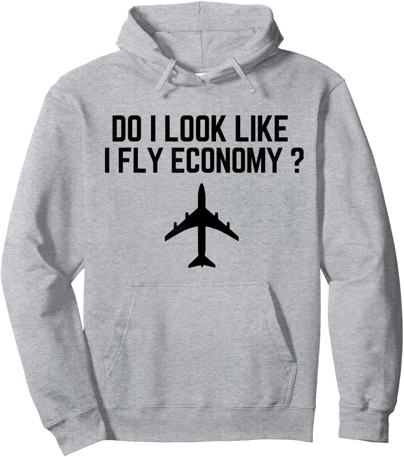 Do I Look Like I Fly Economy ? Funny First Class Traveling Hoodie - Hoodie | Ash