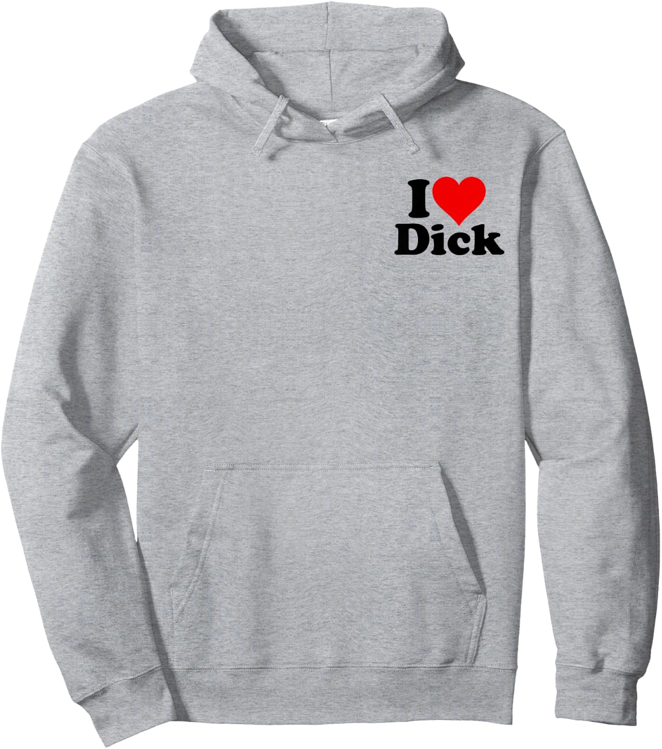 I Love Heart Dick Richard Hoodie - Hoodie | Ash