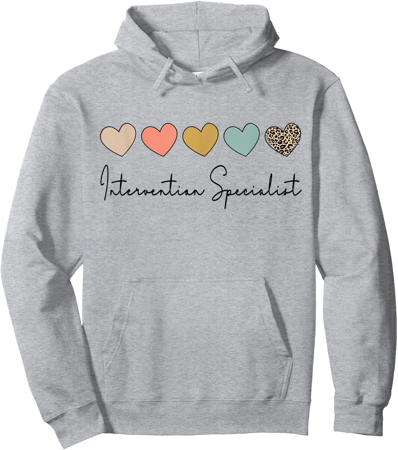 Intervention Specialist Teacher Squad Early Intervention Women Hoodie - Hoodie | Ash