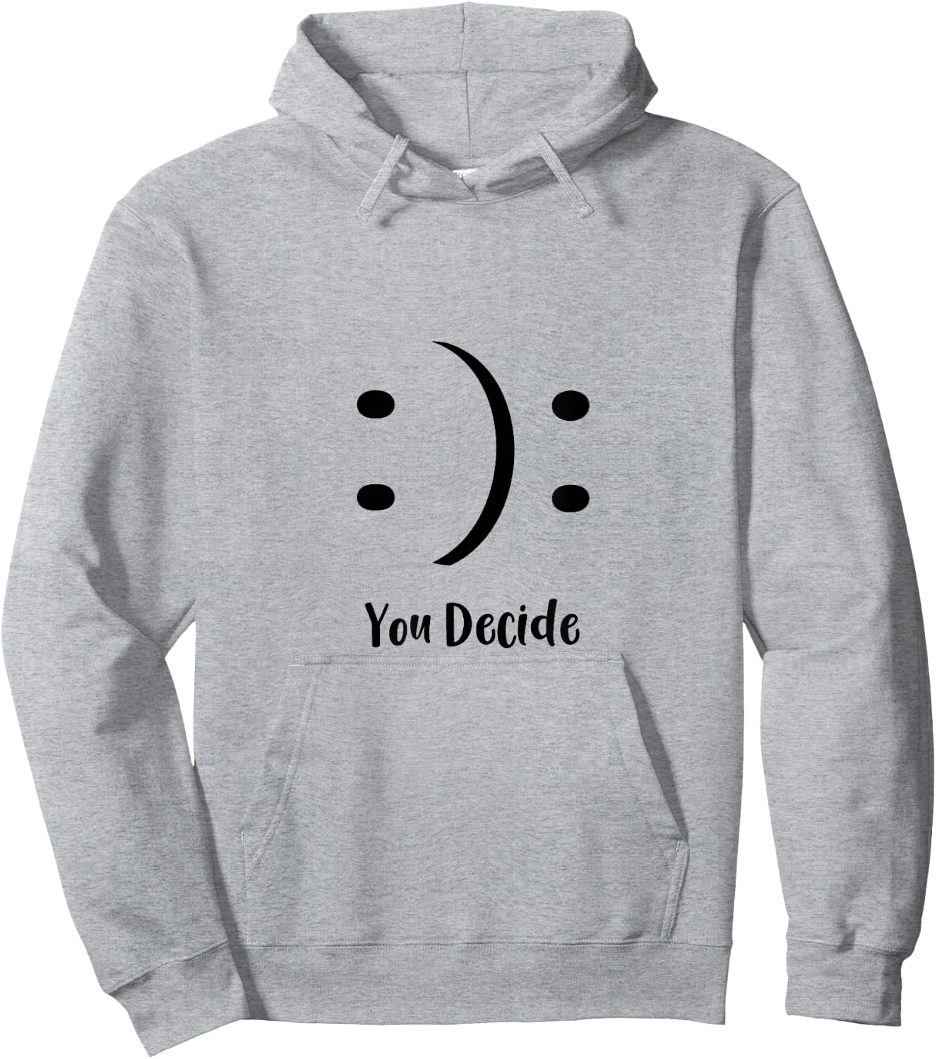 Moody Funny Graphic Casual Cute Joke Sarcastic Hoodie - Hoodie | Ash
