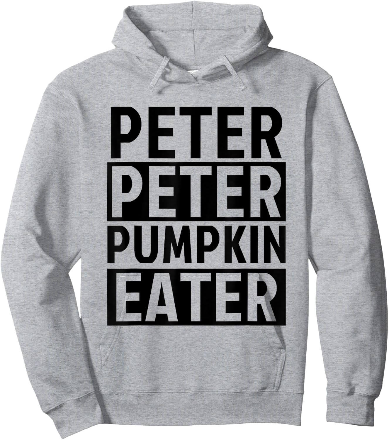 Halloween Couples Costumes for Adults Peter Pumpkin Eater Hoodie - Hoodie | Ash