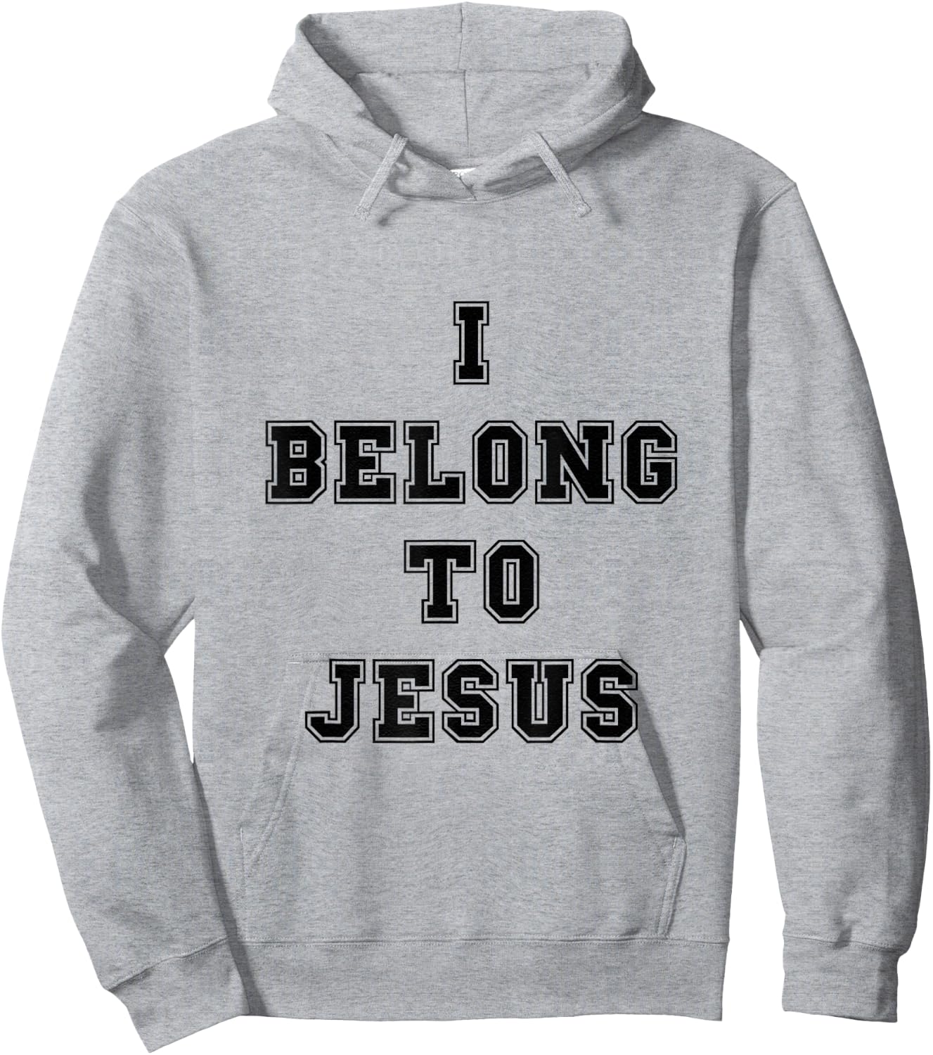 I Belong To Jesus Soccer Kaka Name Football Team Hoodie - Hoodie | Ash