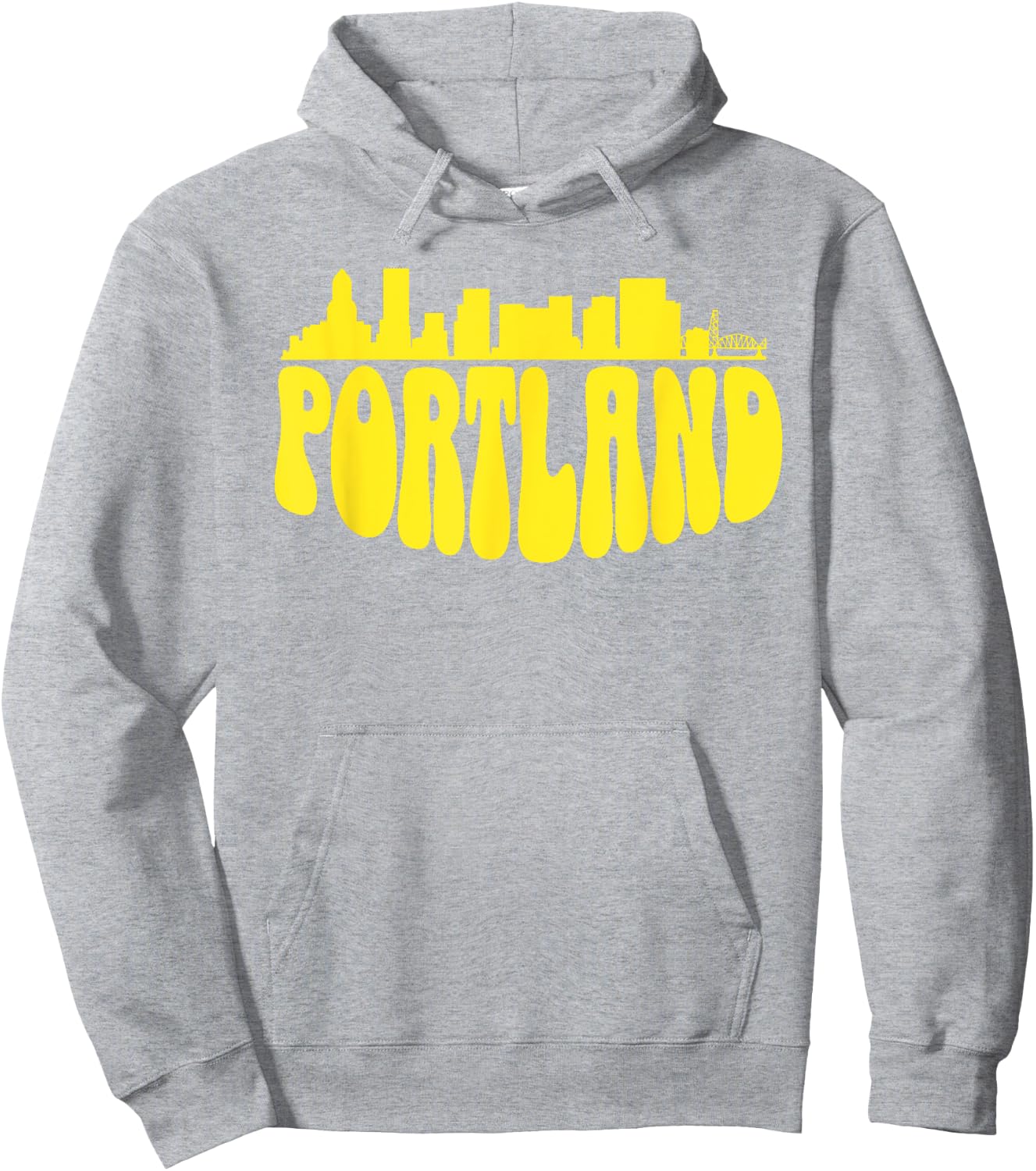 Portland soccer fan city Hoodie - Hoodie | Ash