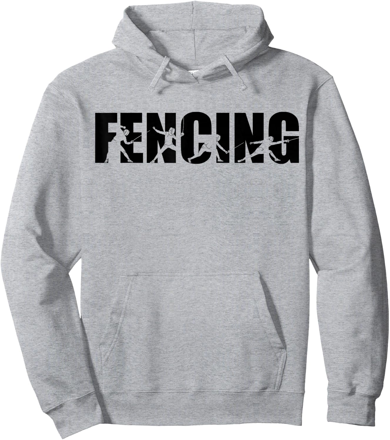 Fencing Gear Hoodie - Hoodie | Ash