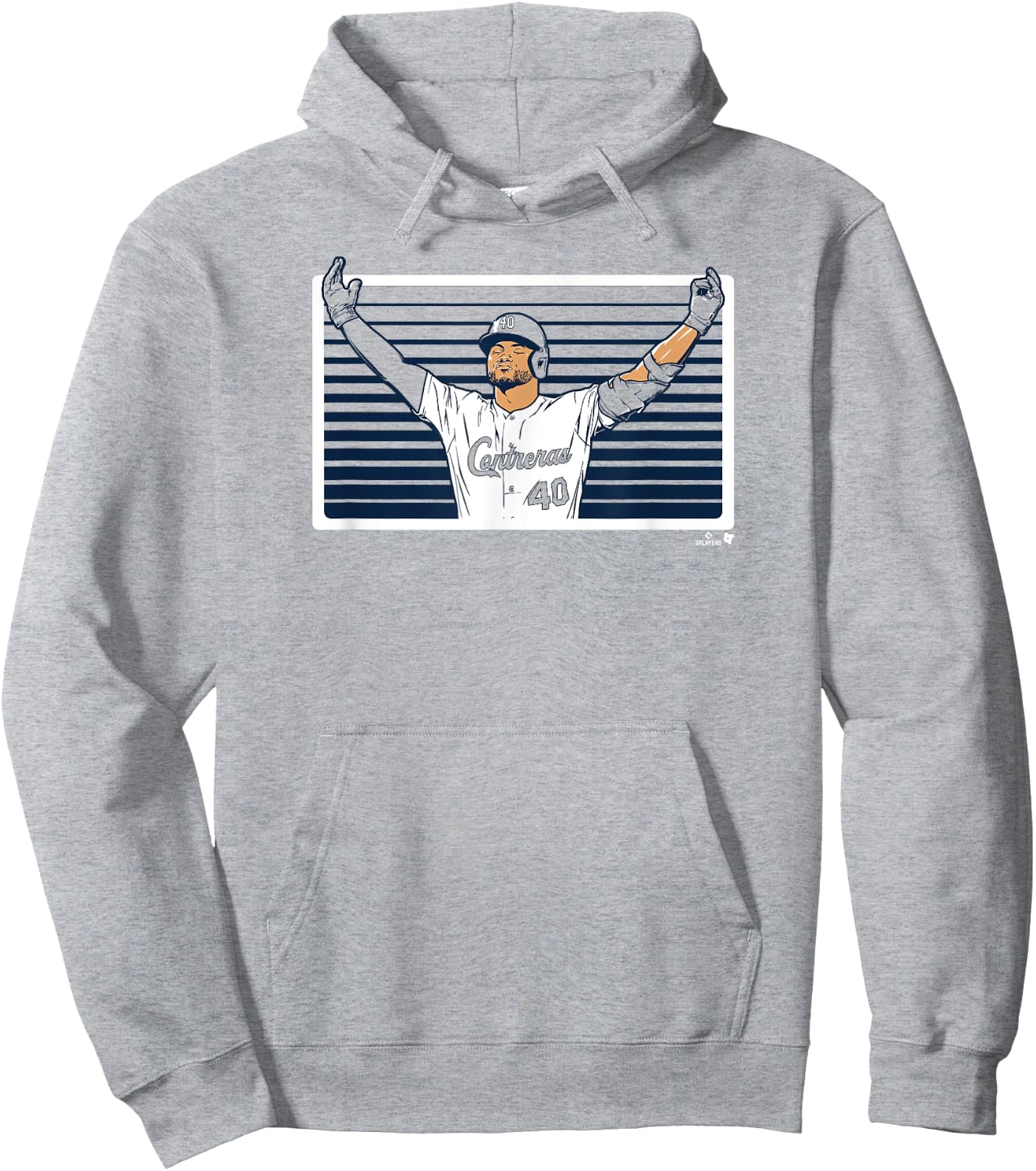 Willson Contreras - Boo Bird - St. Louis Baseball Hoodie - Hoodie | Ash