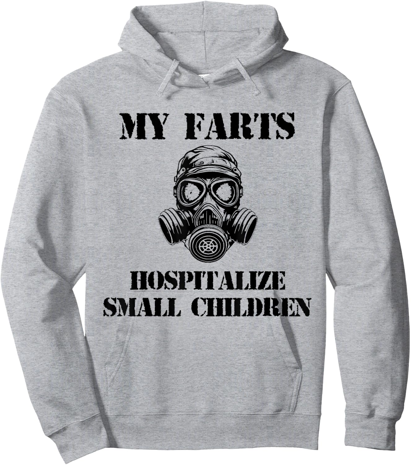 Funny dad Quote My farts hospitalize small children Cool dad Hoodie - Hoodie | Ash