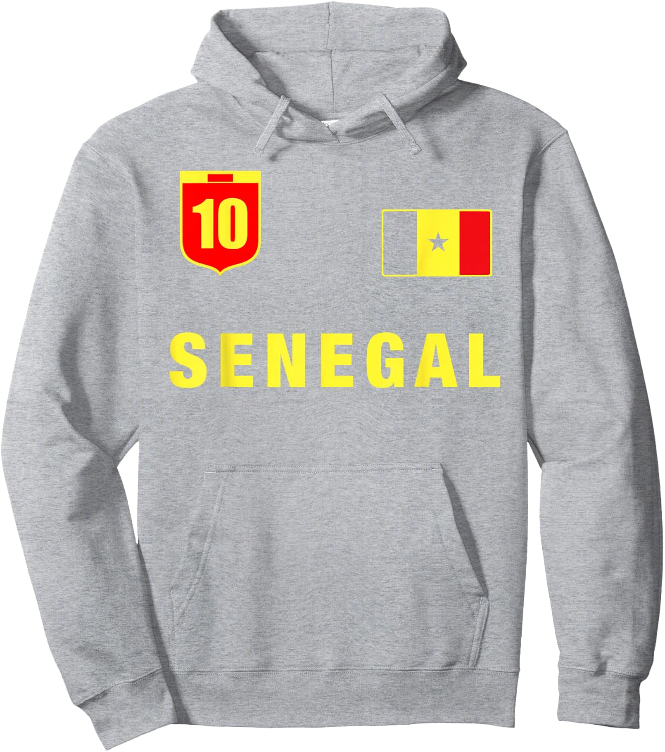 Senegal Outfit Green Senegal Apparel Design Clothing Hoodie - Hoodie | Ash