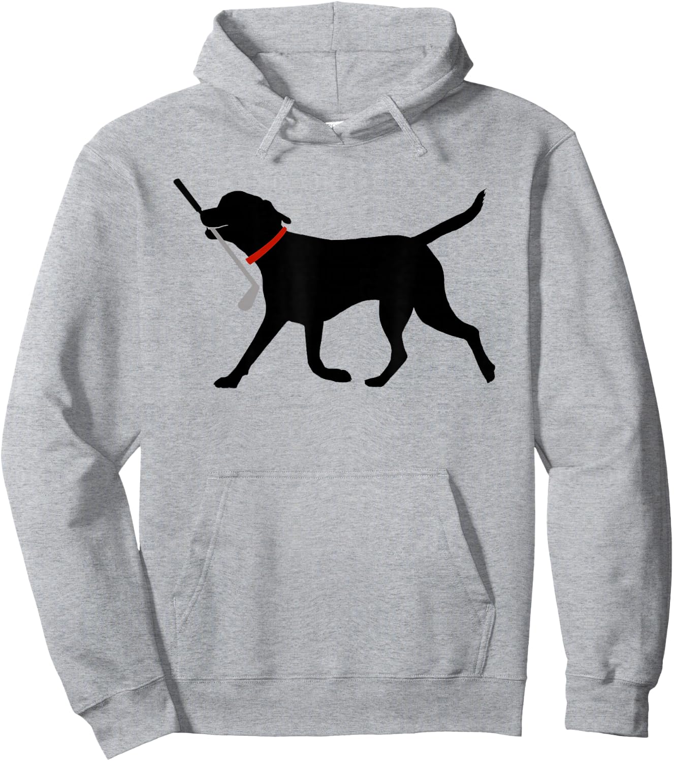 Labrador Fetch Golf Club Cute Golfing Black Lab Golf Hoodie - Hoodie | Ash