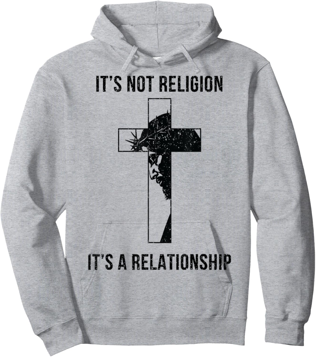 It's Not A Religion It's A Relationship Christian Hoodie - Hoodie | Ash