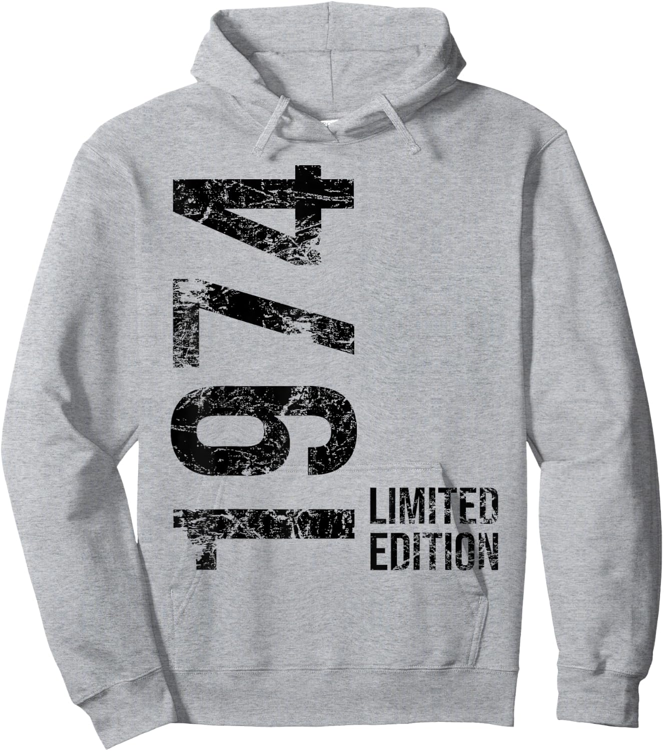 51st Birthday 51 Years Old Man Woman Vintage 1974 Hoodie - Hoodie | Ash