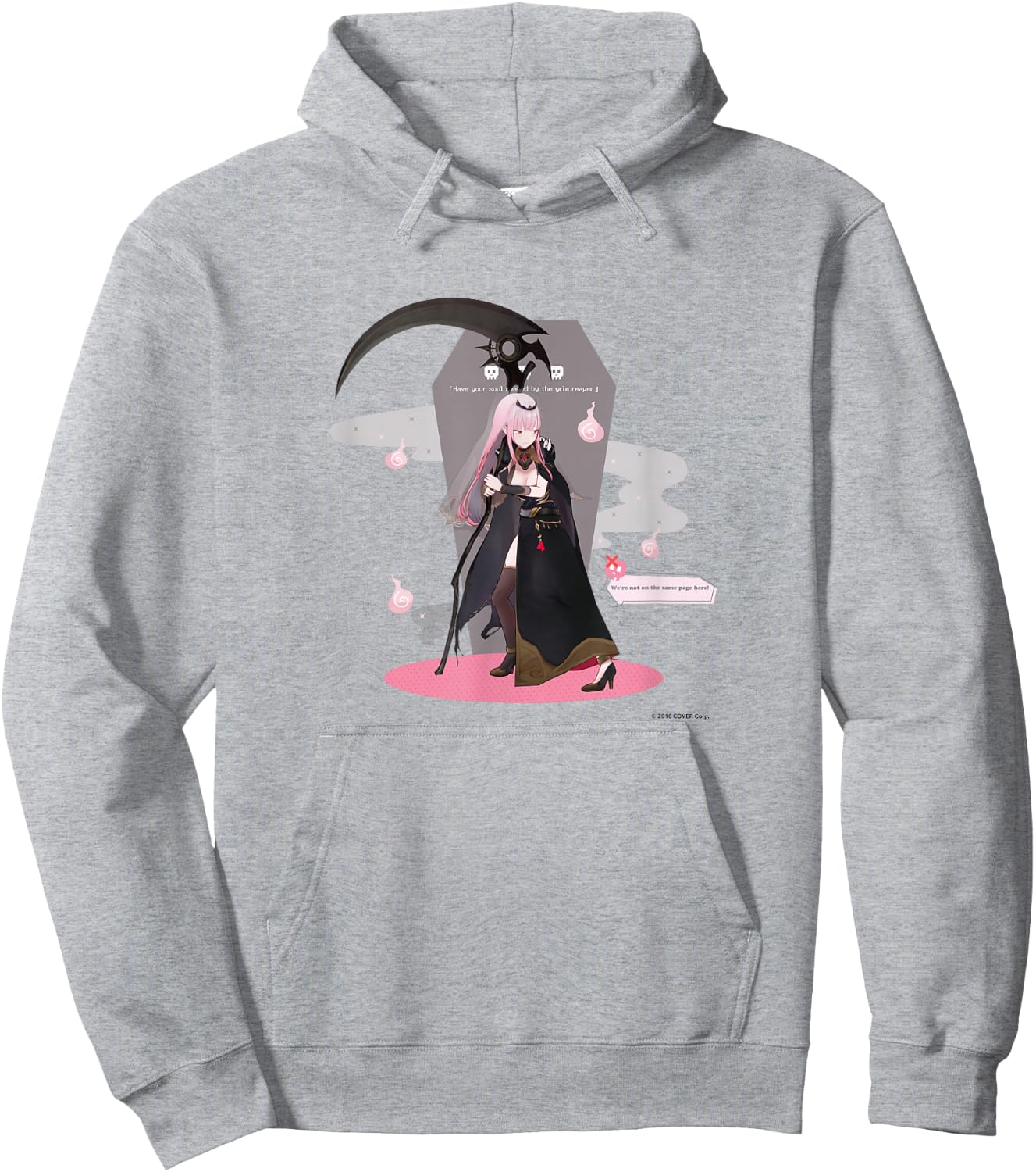 【Mori Calliope】 Holo no Graffiti Greatest Moments Hoodie - Hoodie | Ash
