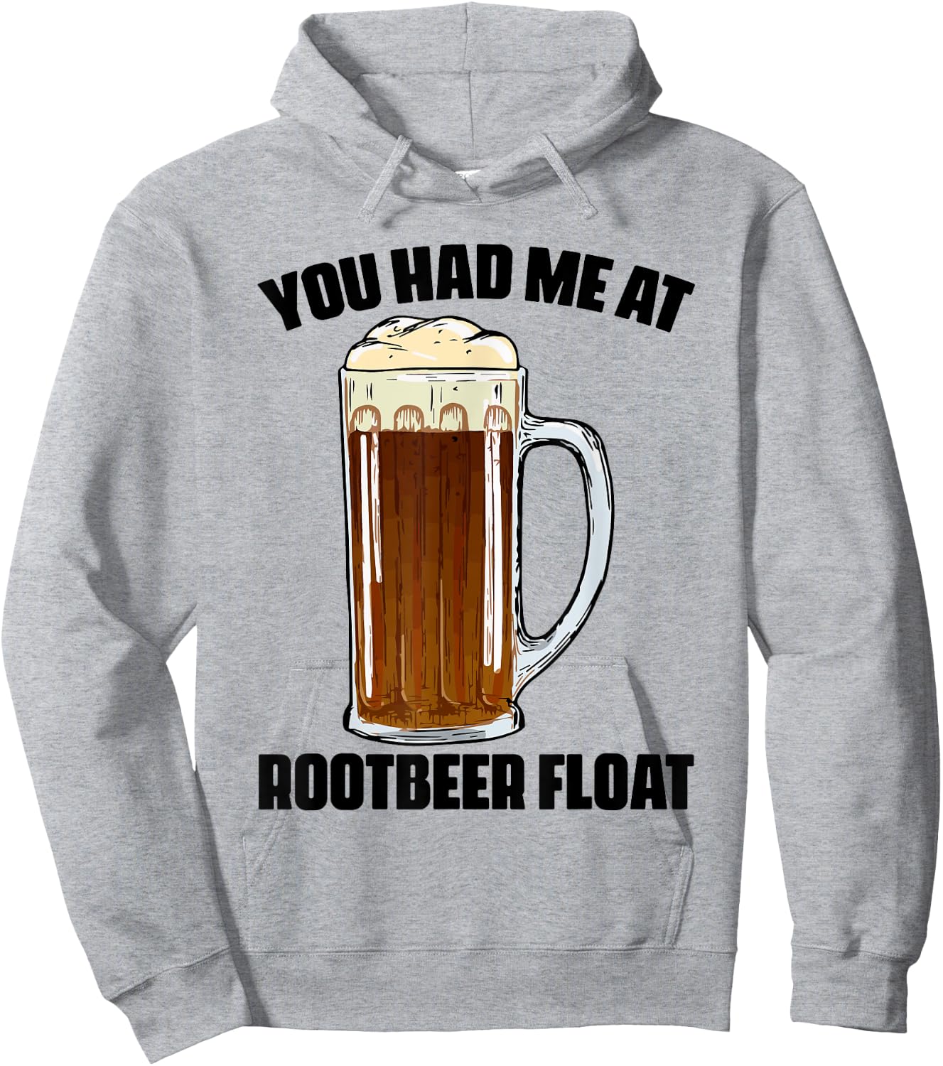 Cute Rootbeer Float Sayings Soda Lovers Hoodie - Hoodie | Ash