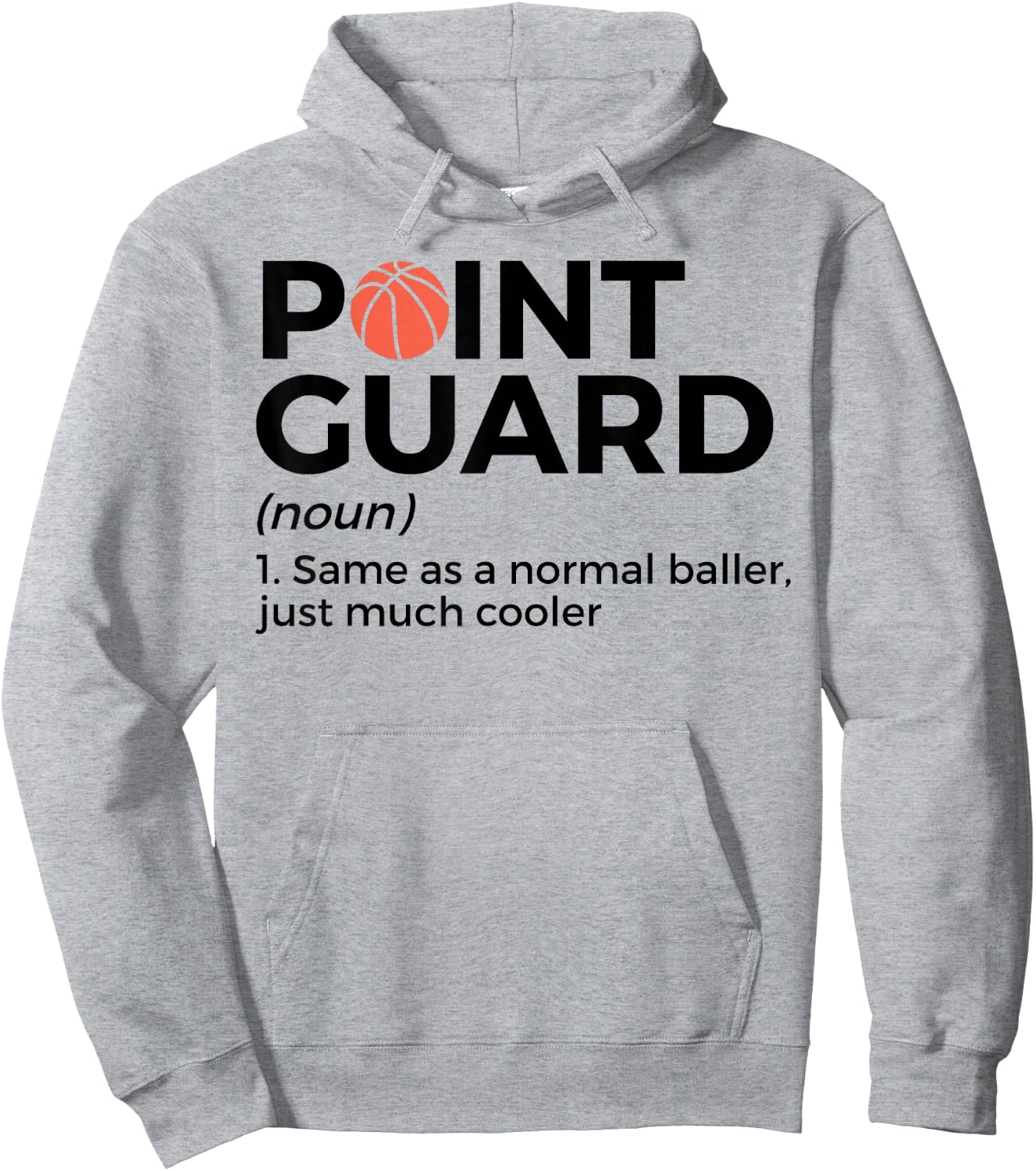Funny Basketball Point Guard Definition Basketball Player Hoodie - Hoodie | Ash