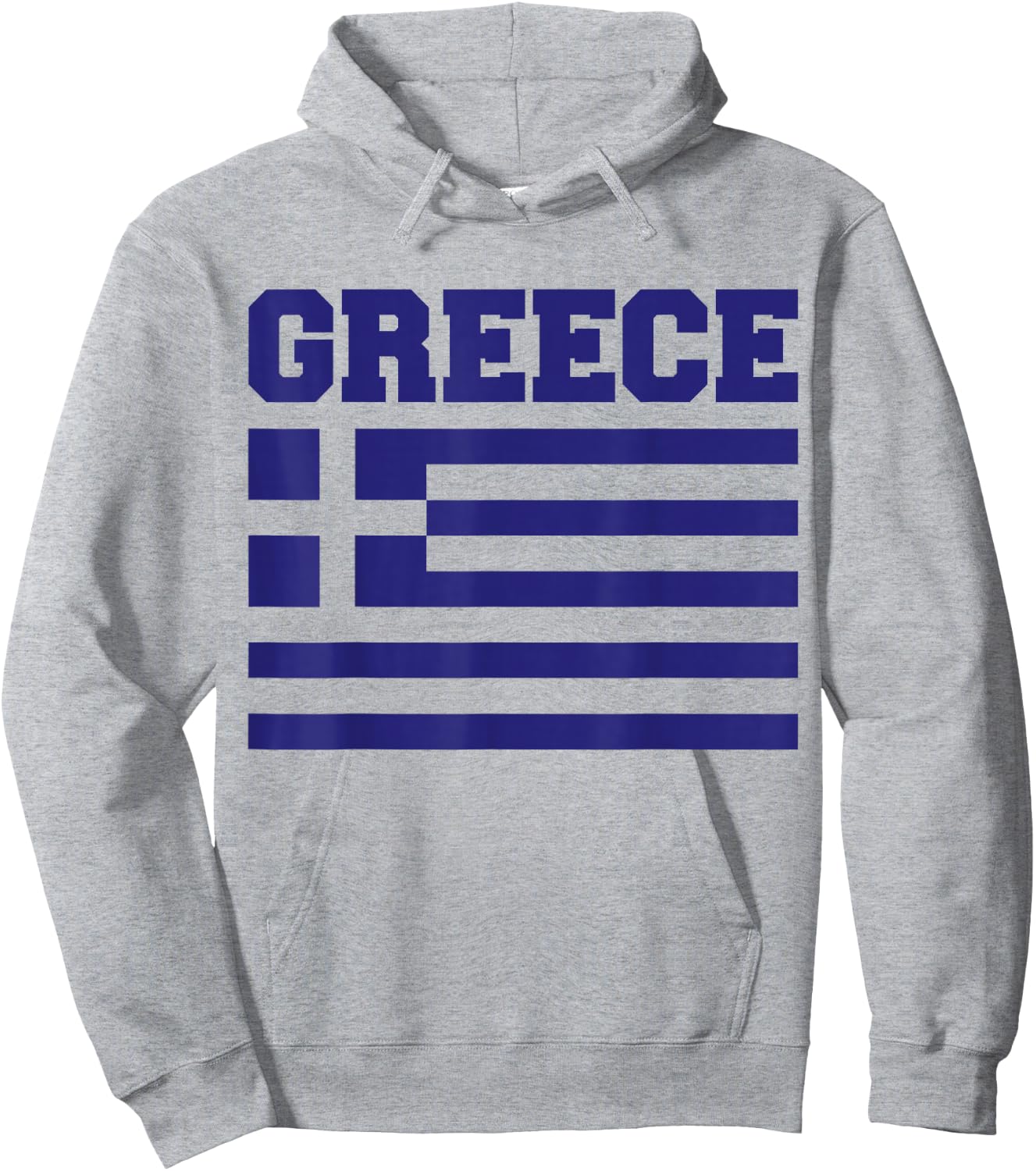 Greece Independence Day Greek Flag Heart Kids Toddler Boys Hoodie - Hoodie | Ash