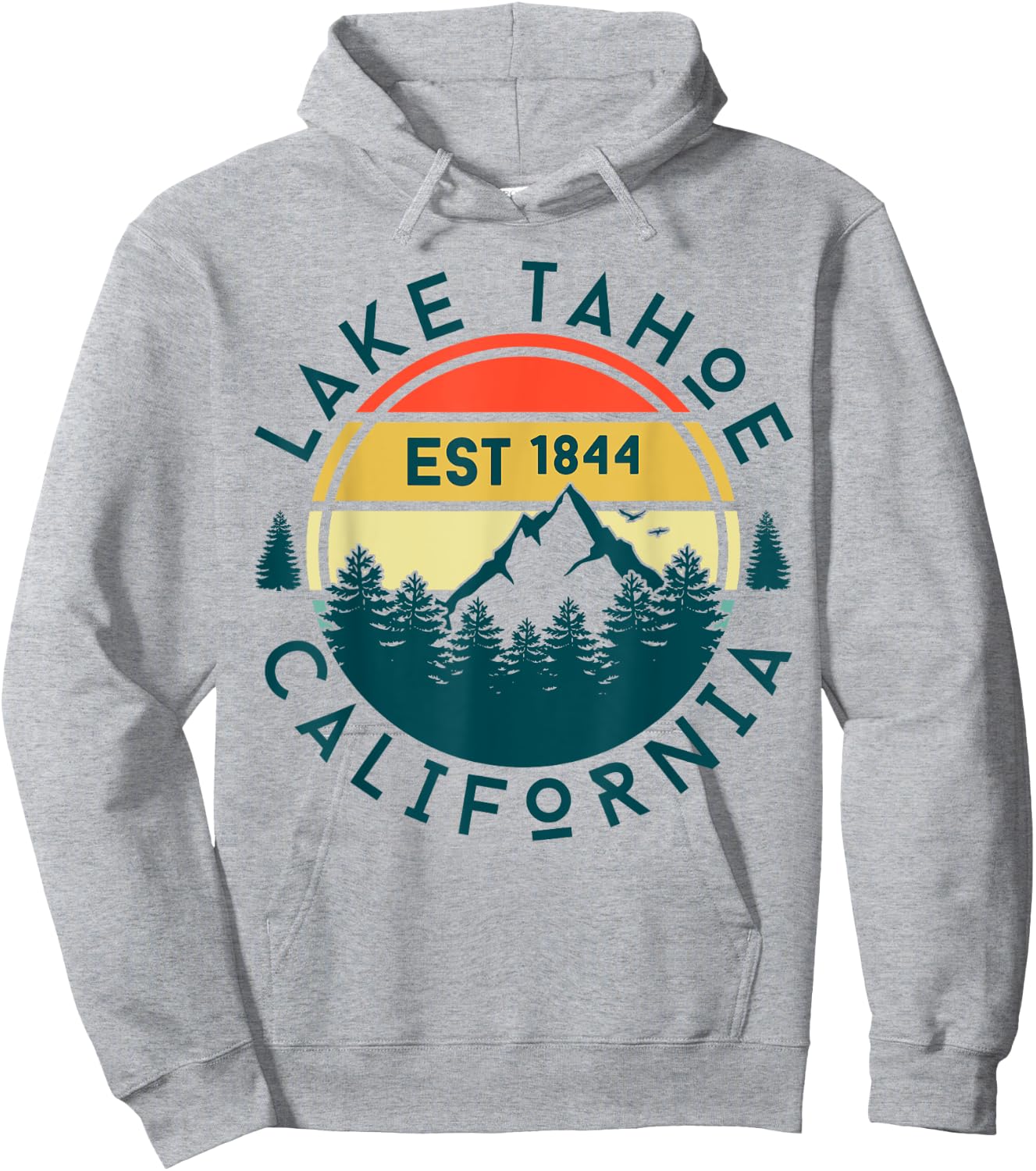 Lake Tahoe Hoodie - Hoodie | Ash