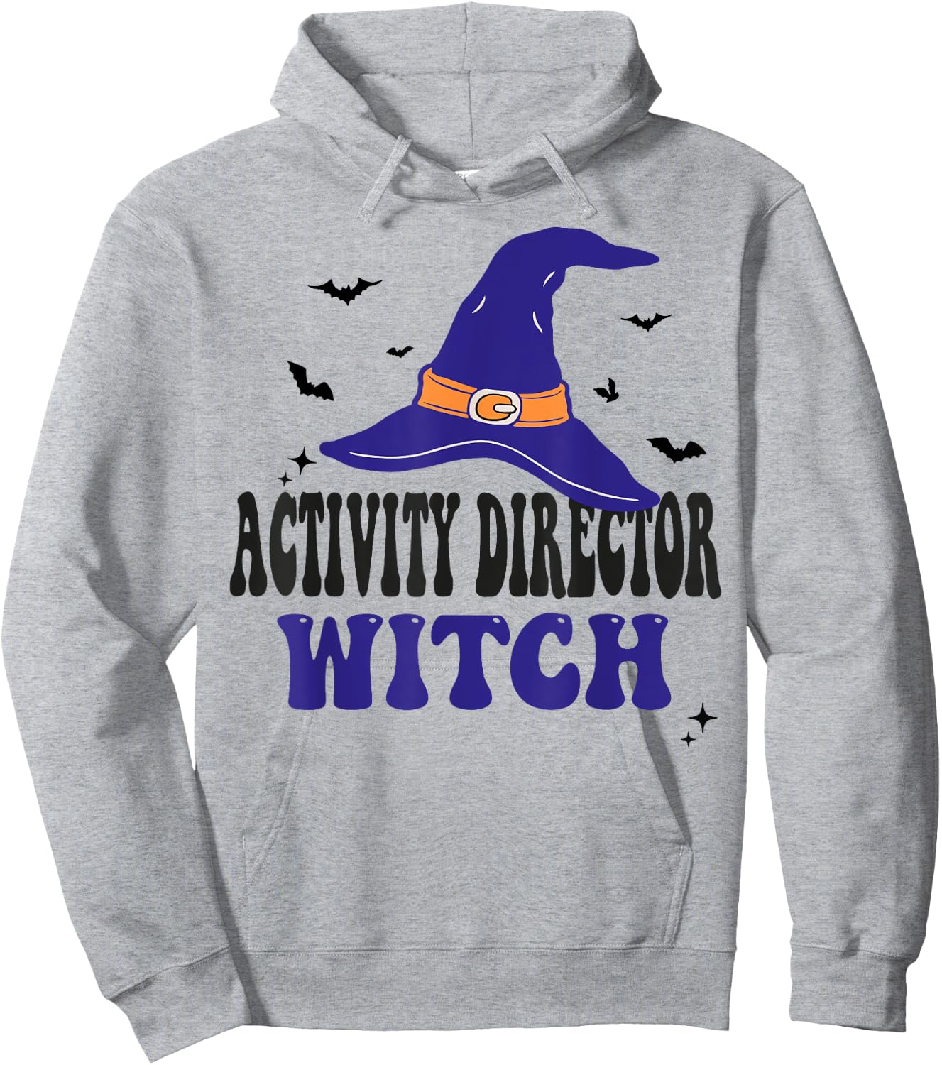 Activity Director Witch Halloween Matching Group Costume Hoodie - Hoodie | Ash