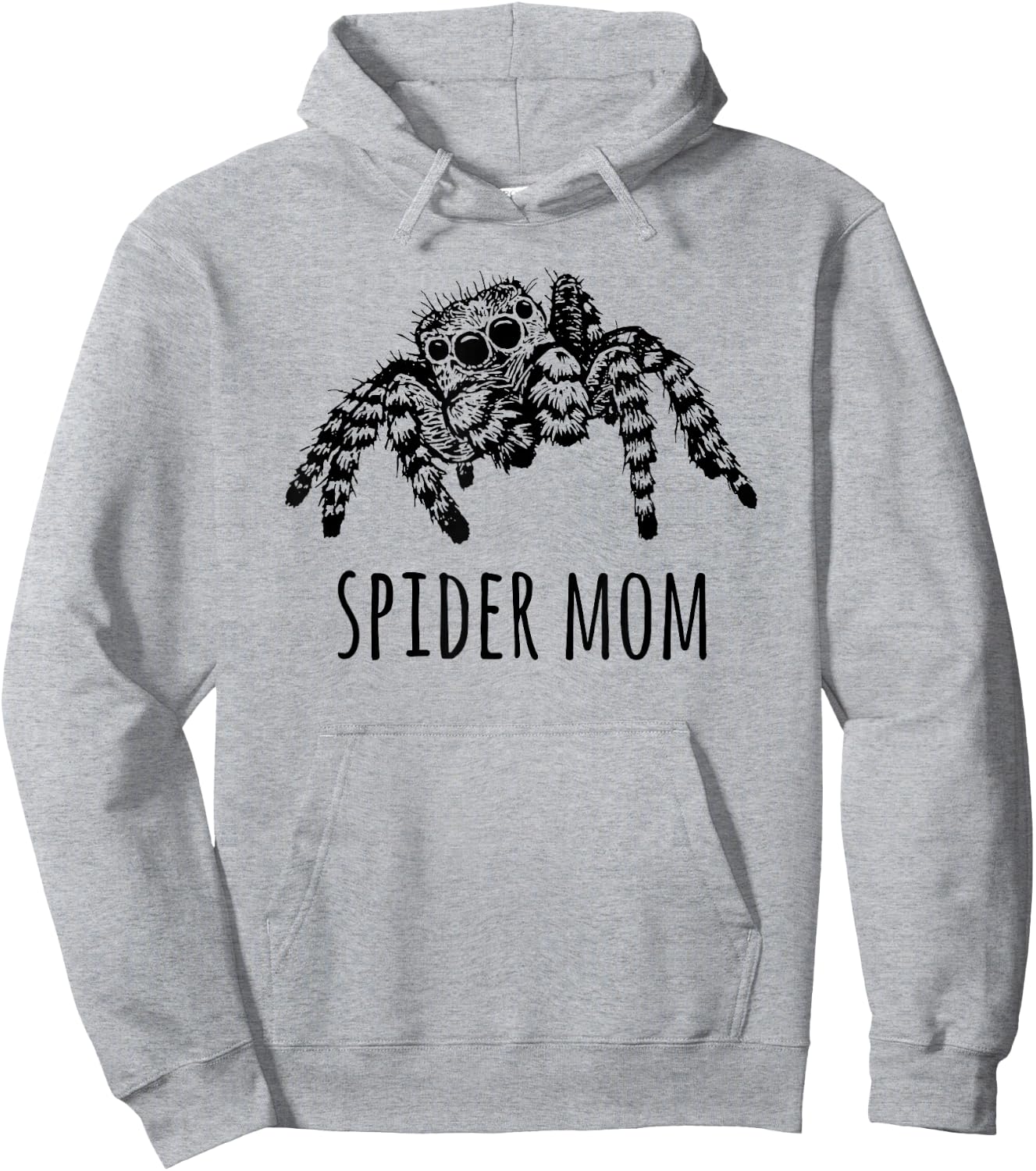 Jumping Spider Mom - For Pet Jumping Spider Owners Hoodie - Hoodie | Ash