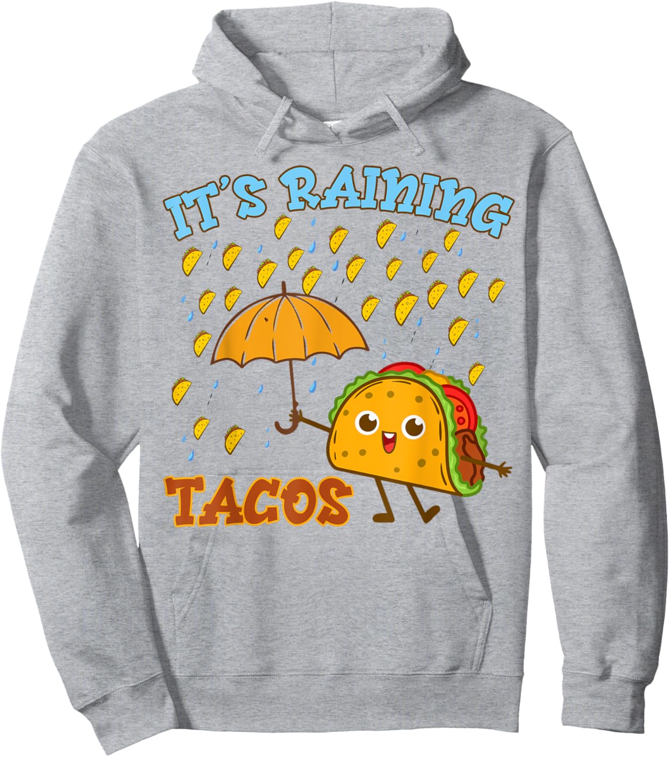Kids Its Raining Taco-Shirt Mexican Boy Funny Cinco De Mayo Hoodie - Hoodie | Ash