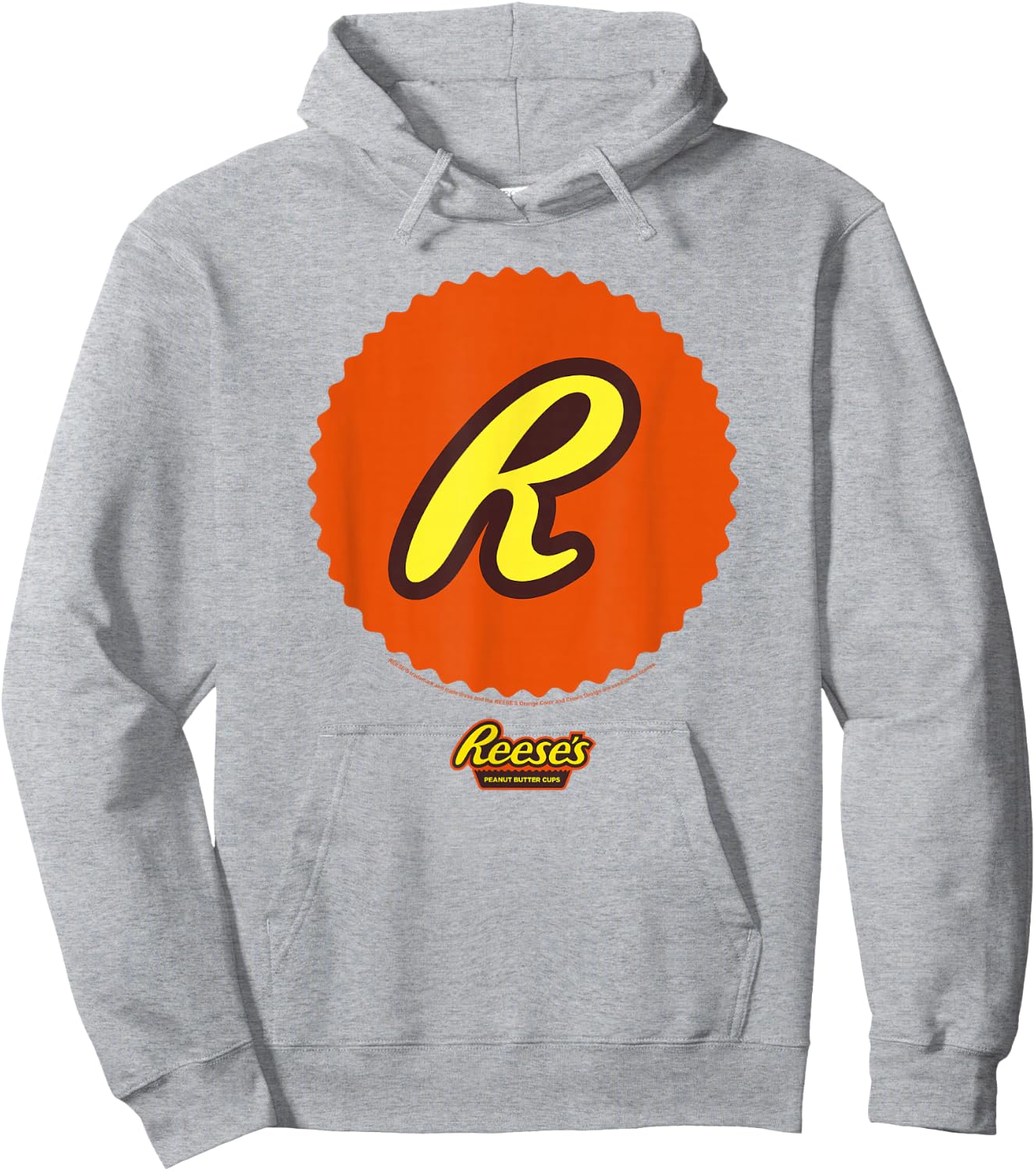 Reese's Peanut Butter Cup Design Hoodie - Hoodie | Ash