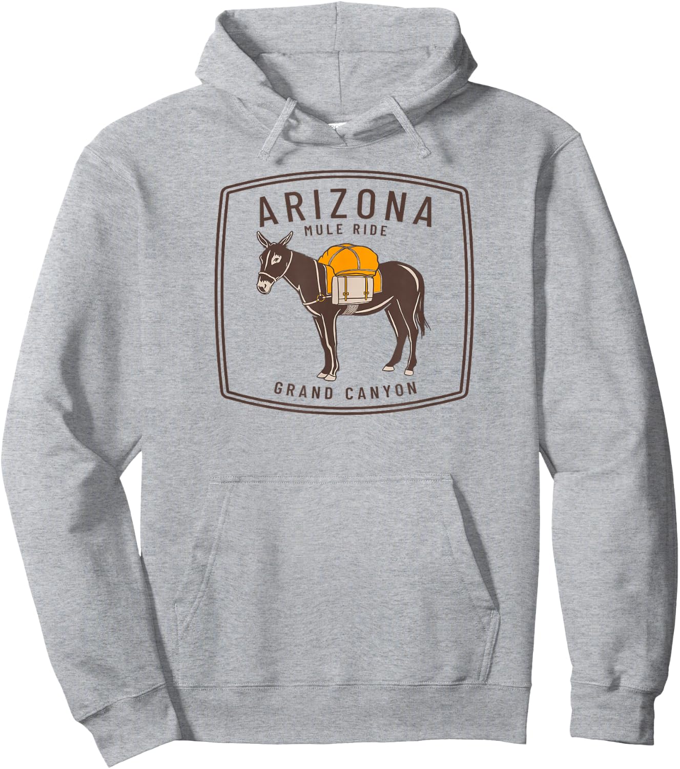 Arizona Mule Ride Hoodie - Hoodie | Ash