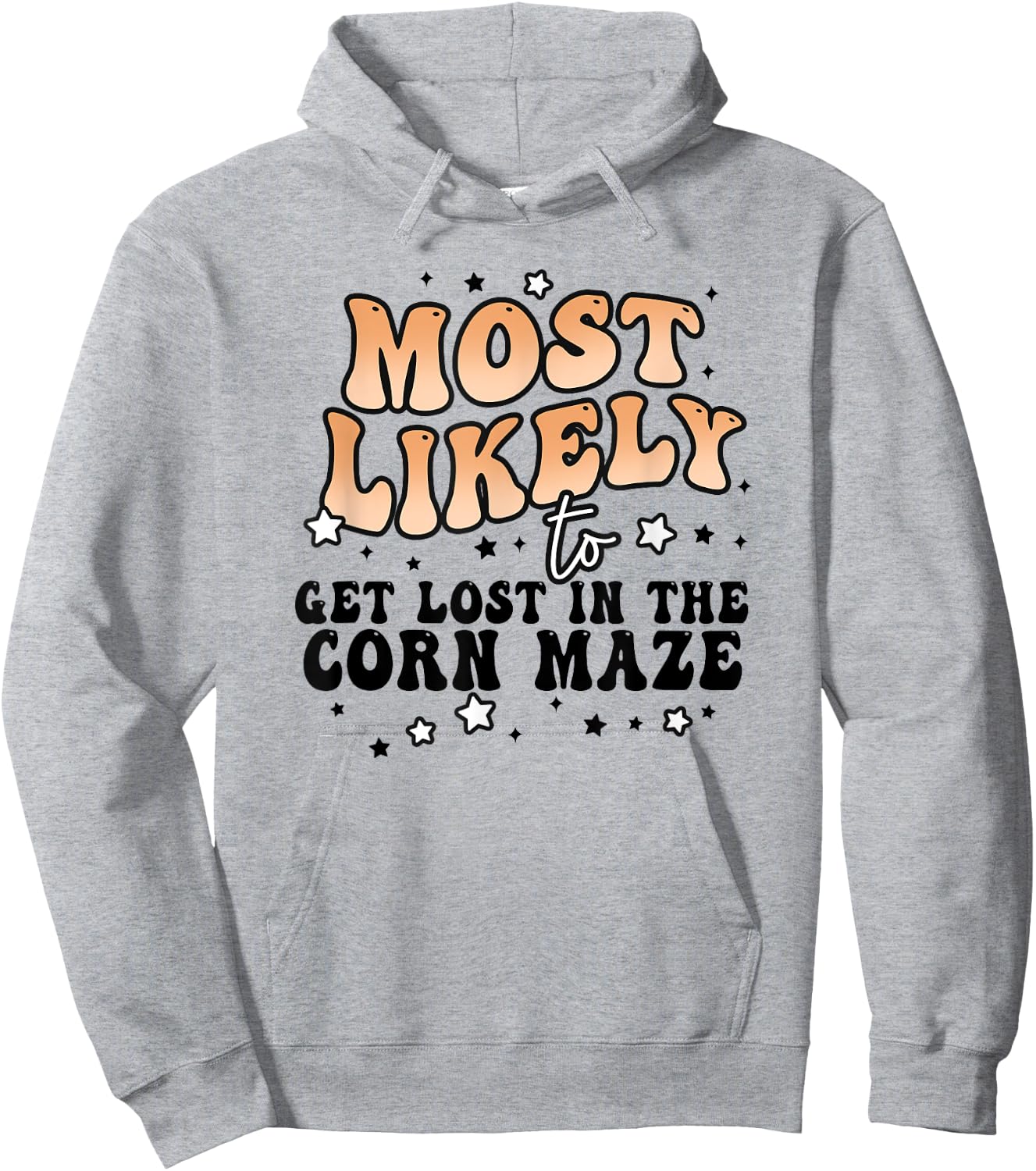 Most Likely To Get Lost In A Corn Maze Matching Halloween Hoodie - Hoodie | Ash