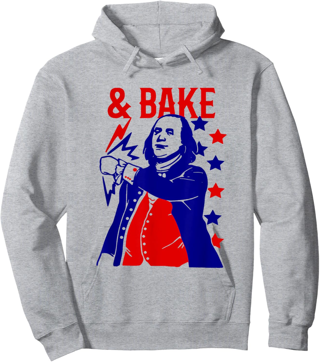 Funny Shake and Bake 4th of July Couple Matching Men Hoodie - Hoodie | Ash