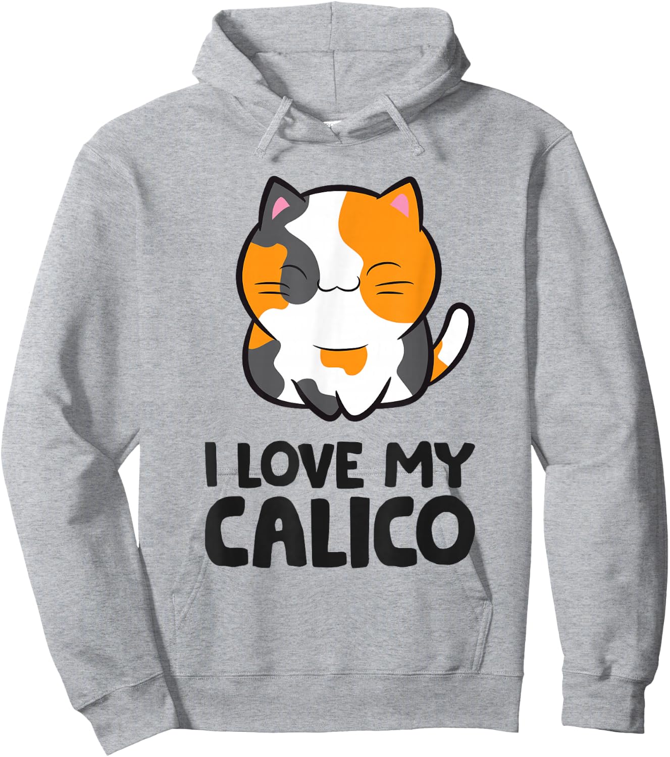Calico Cat Owner I Love My Calico Cat Hoodie - Hoodie | Ash