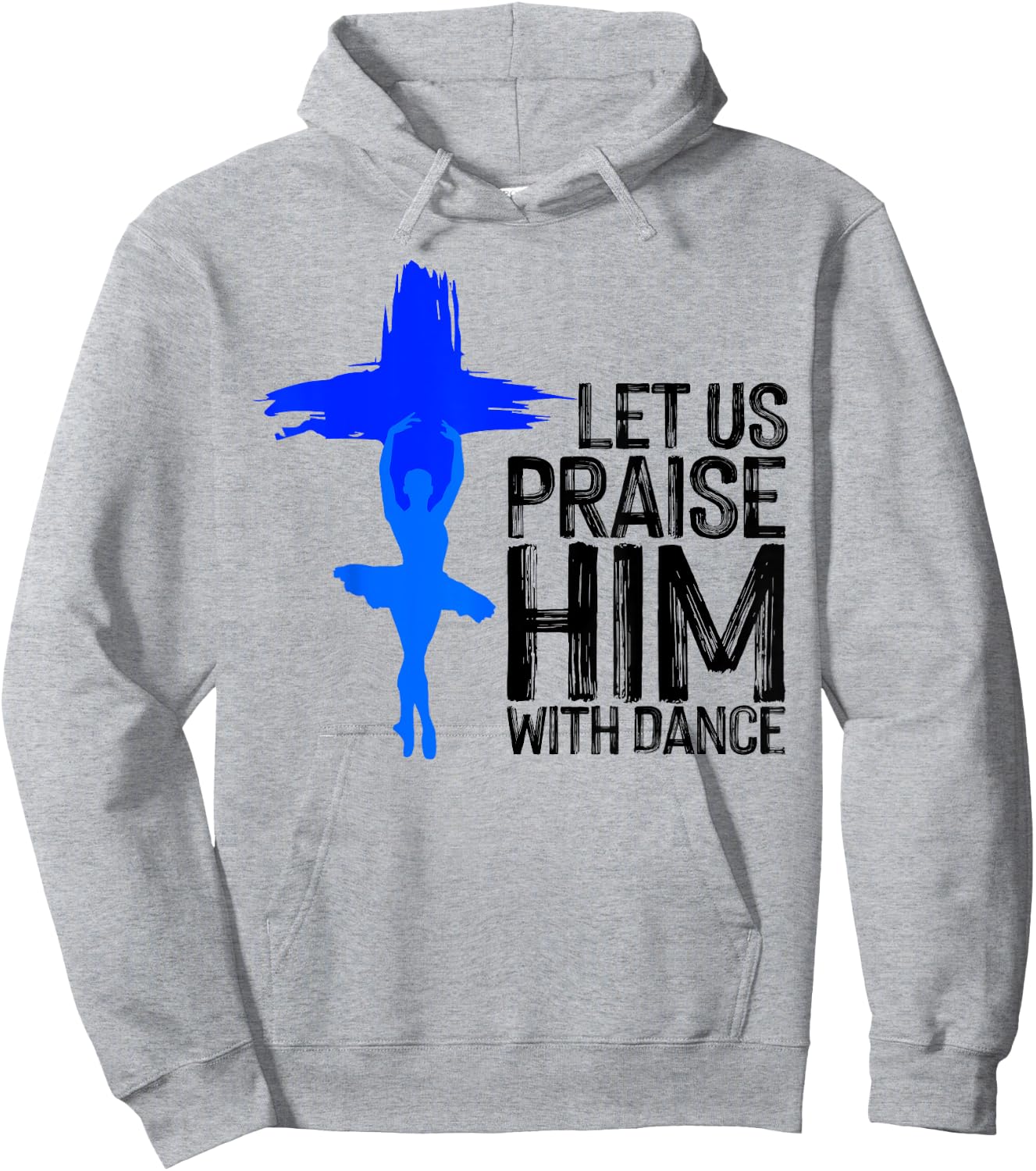 Cool Christian Women Praise Worship Dance Ministry Hoodie - Hoodie | Ash