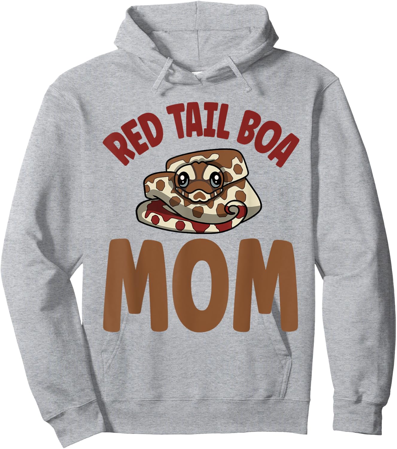 Cute Boa Owner Red Tail Boa Mom Hoodie - Hoodie | Ash