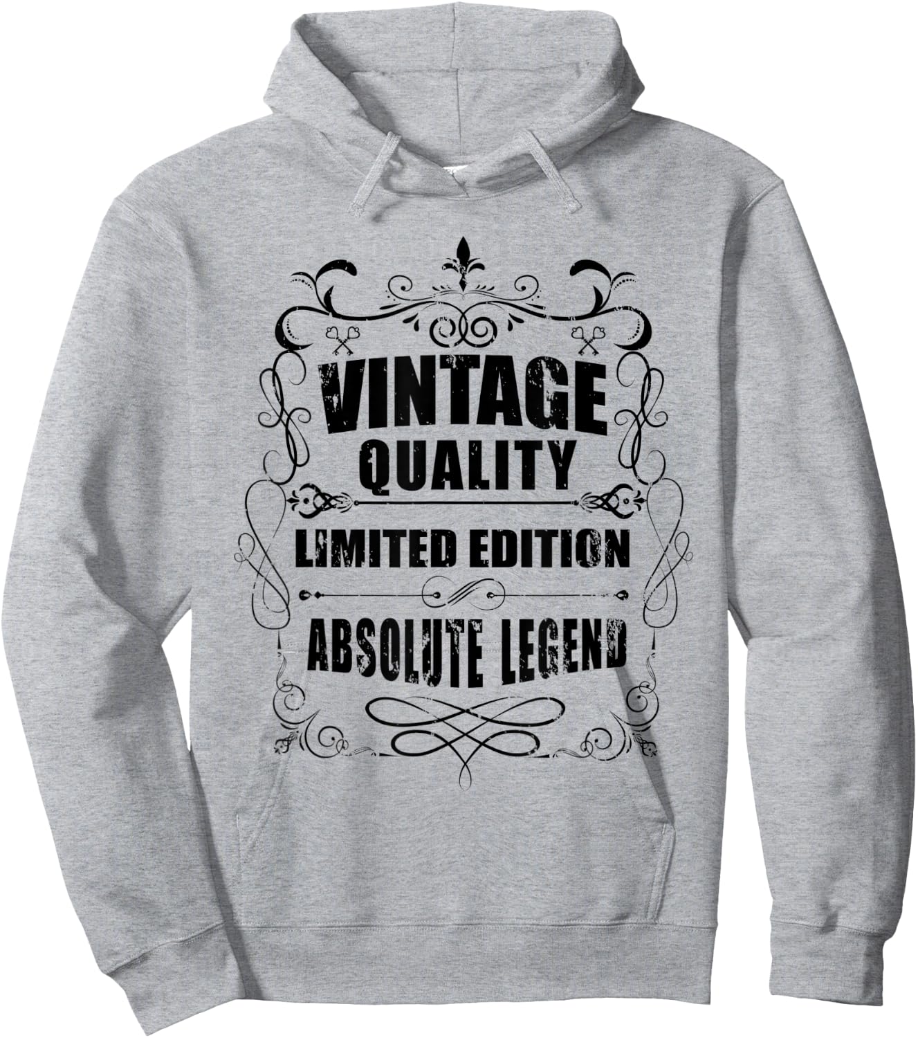 Vintage Quality: Absolute Legend - Limited Edition Hoodie - Hoodie | Ash