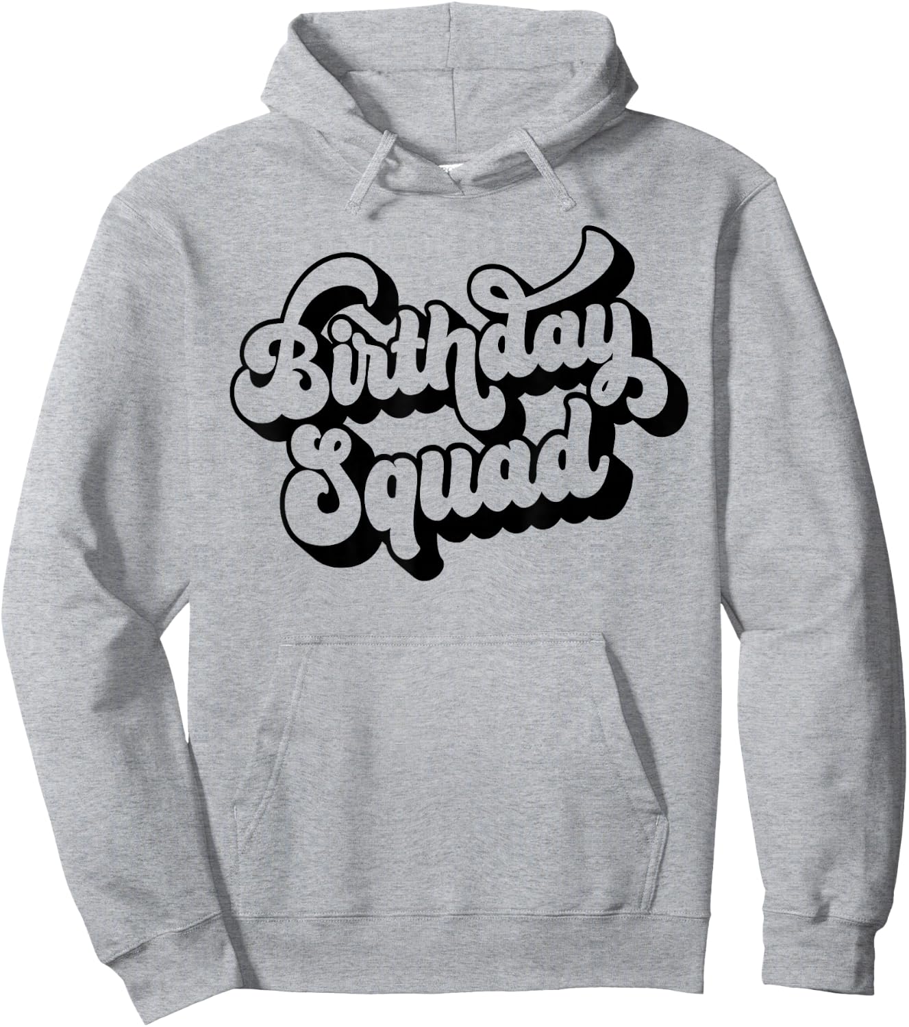 Birthday Squad Matching Men Women Kids Group Birthday Party Hoodie - Hoodie | Ash