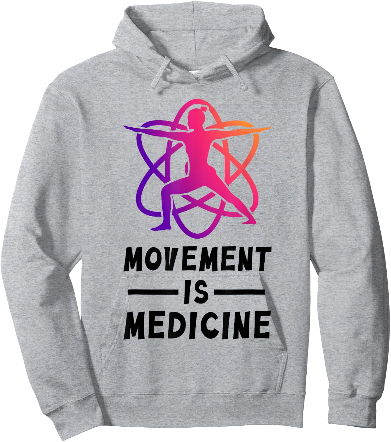 Movement Is Medicine Exercise Therapy Sports Medicine Hoodie - Hoodie | Ash