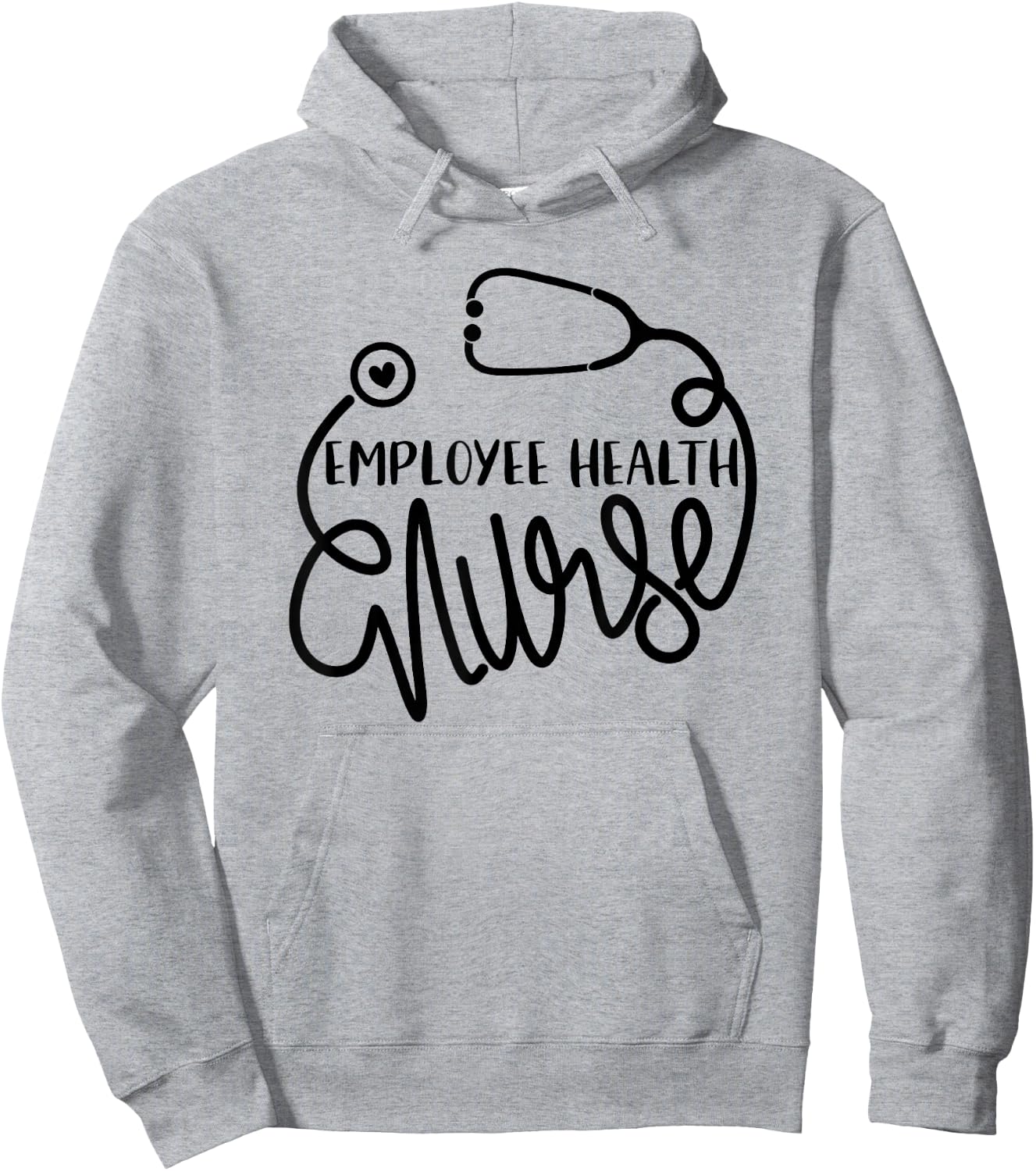 Occupational Health Nursing Department Employee Health Nurse Hoodie - Hoodie | Ash
