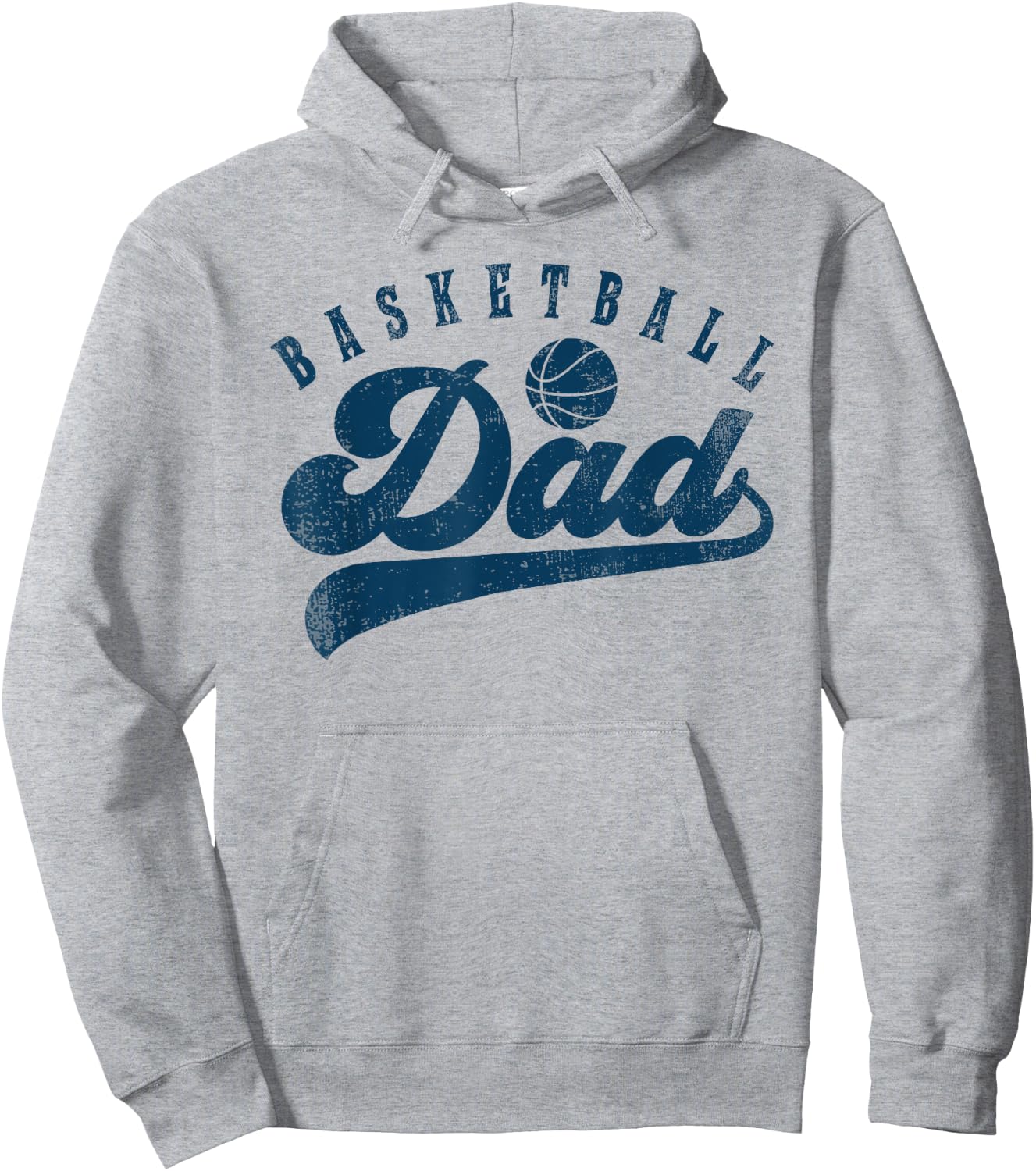 Basketball Dad Gifts Daddy Father's Day Hoodie - Hoodie | Ash