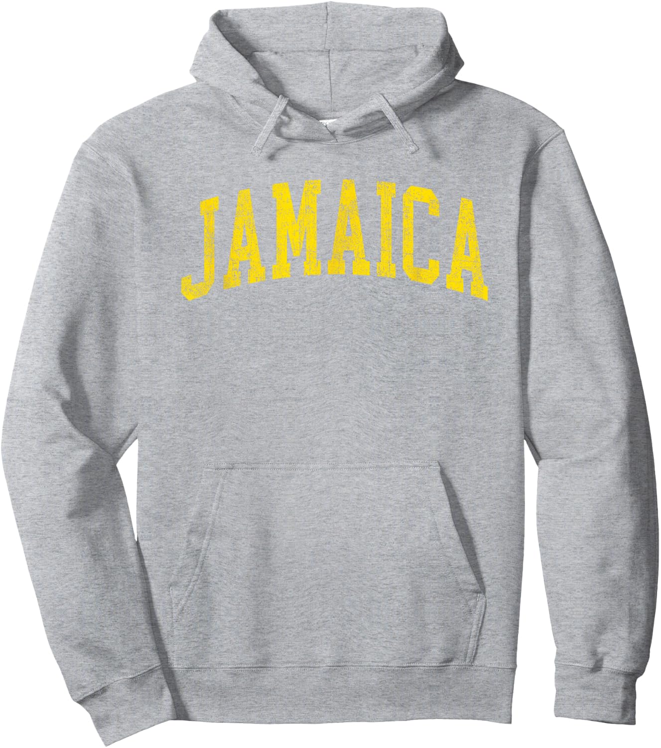 Vintage Jamaica Retro Jamaican Travel Vacation Souvenir Hoodie - Hoodie | Ash