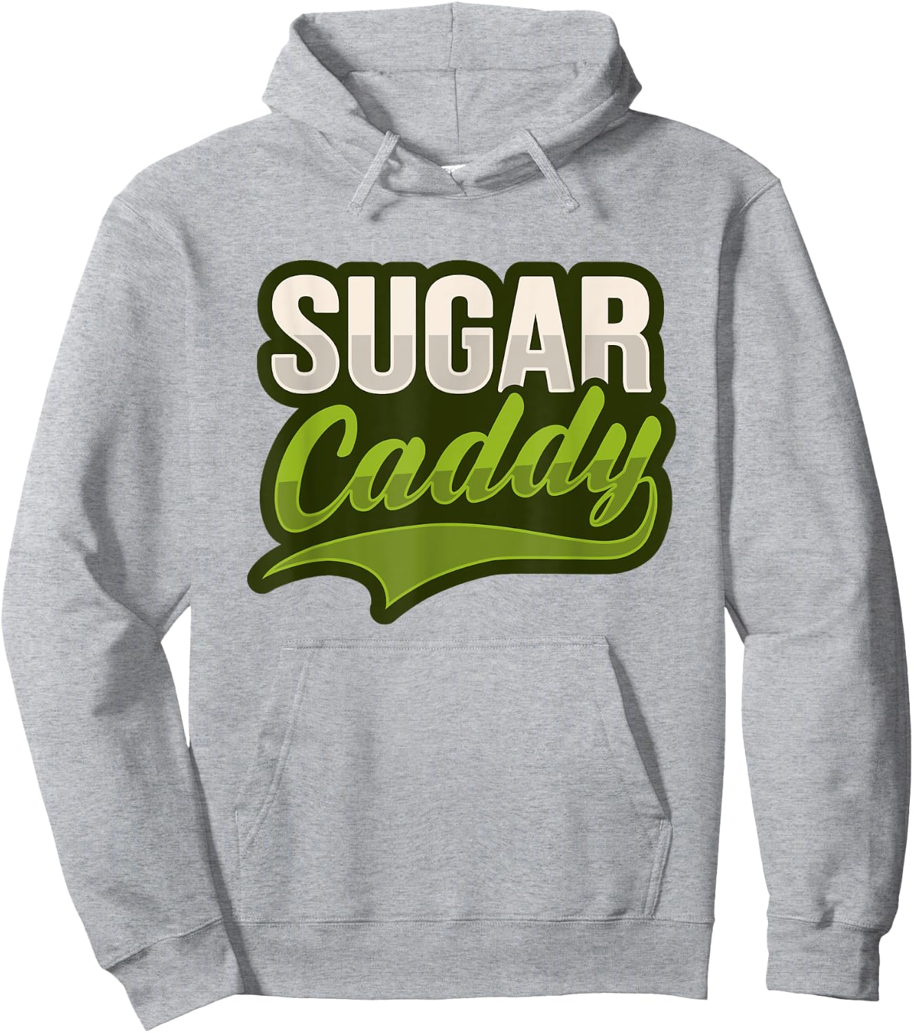 Sugar Caddy Costume for a Golfing Lover Hoodie - Hoodie | Ash