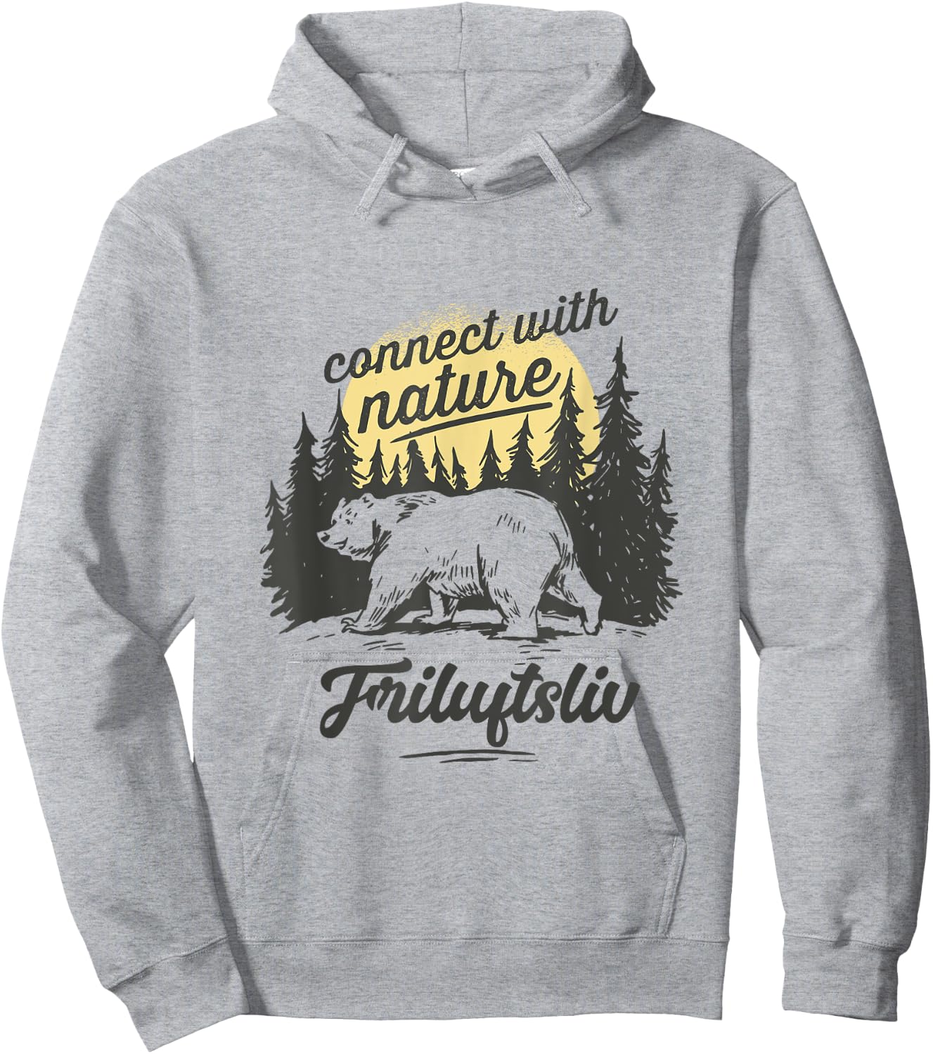 Friluftsliv Connect With Nature Hoodie - Hoodie | Ash