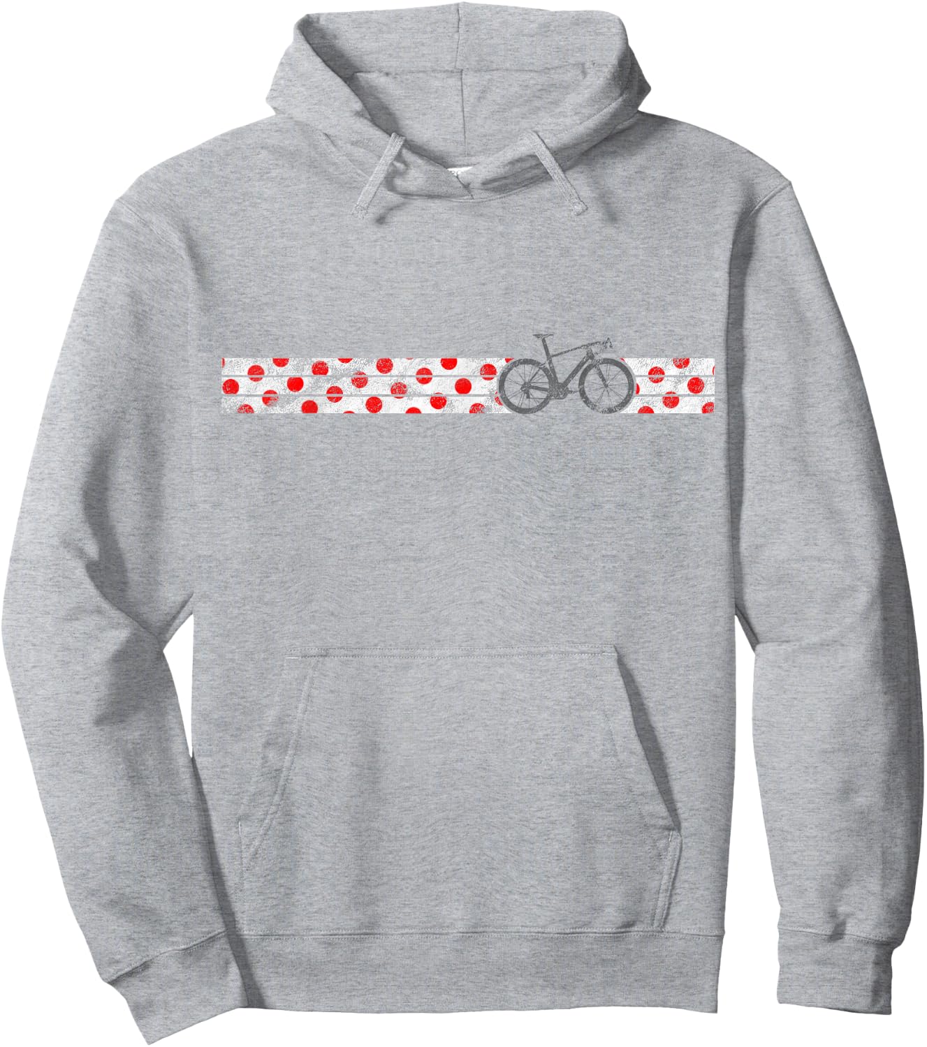 Polkadot Jersey Design Climbing Champ Bike Race Cycling Hoodie - Hoodie | Ash